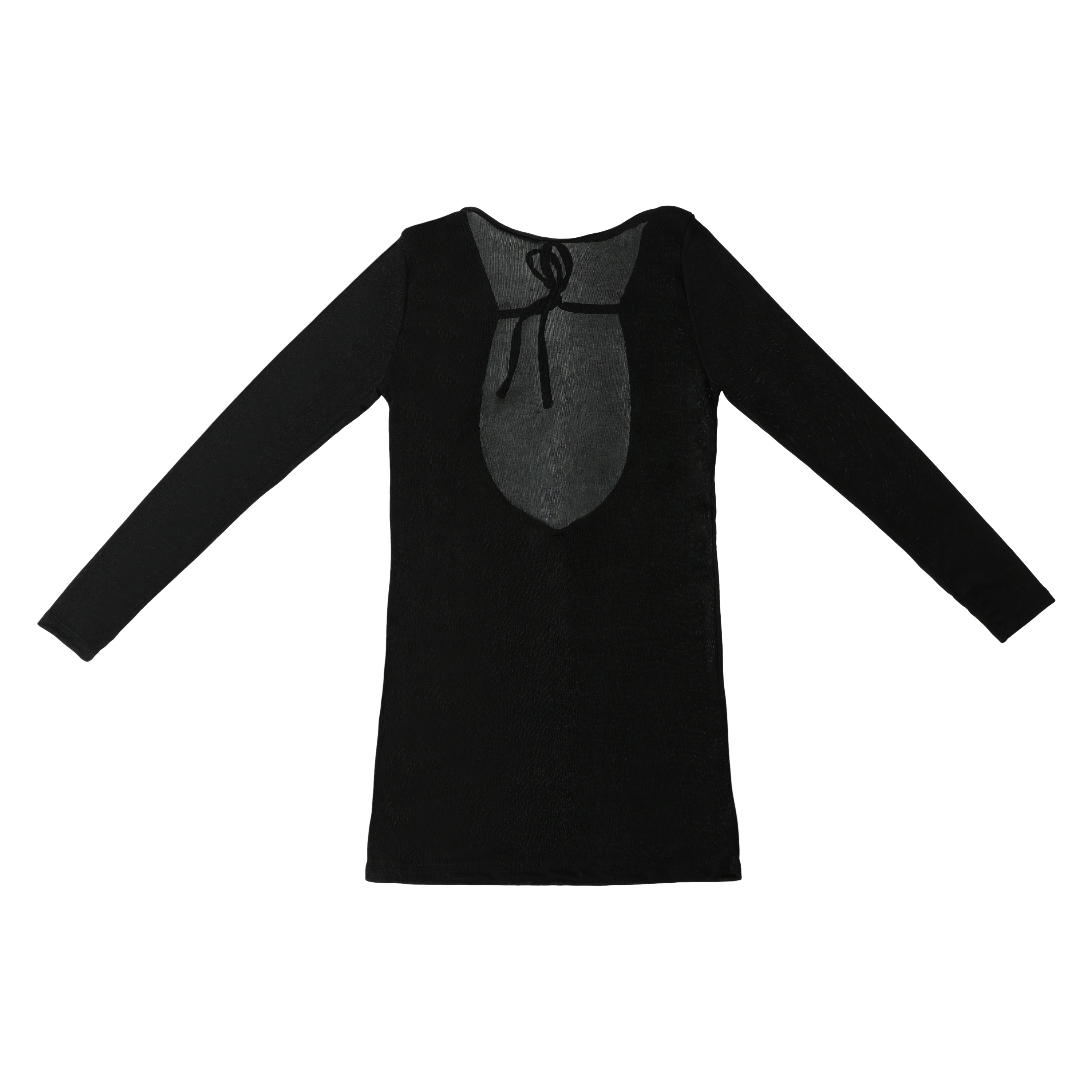 Long-Sleeve Mini Dress