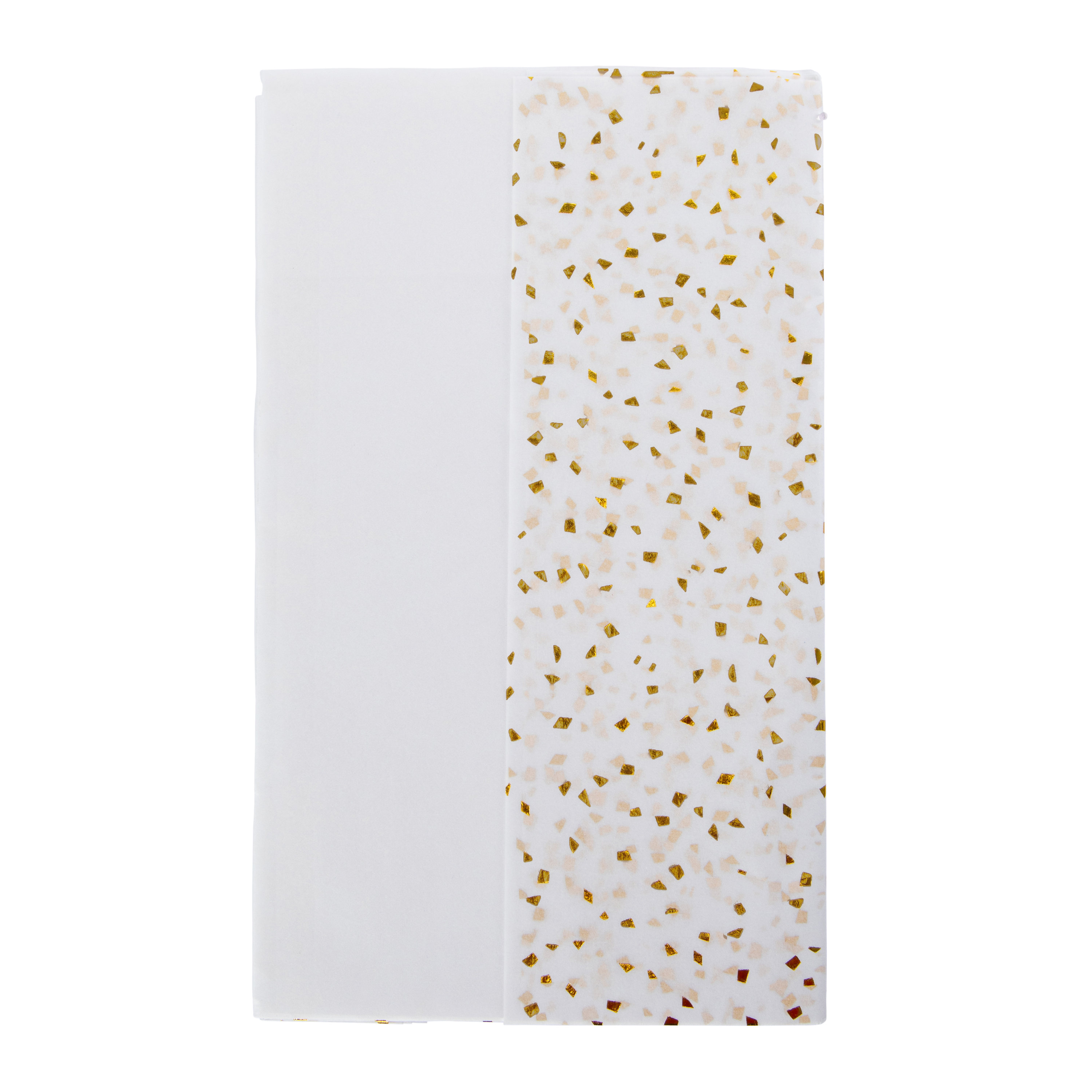 Gold Speck Gift Wrapping Tissue Paper 8-Count