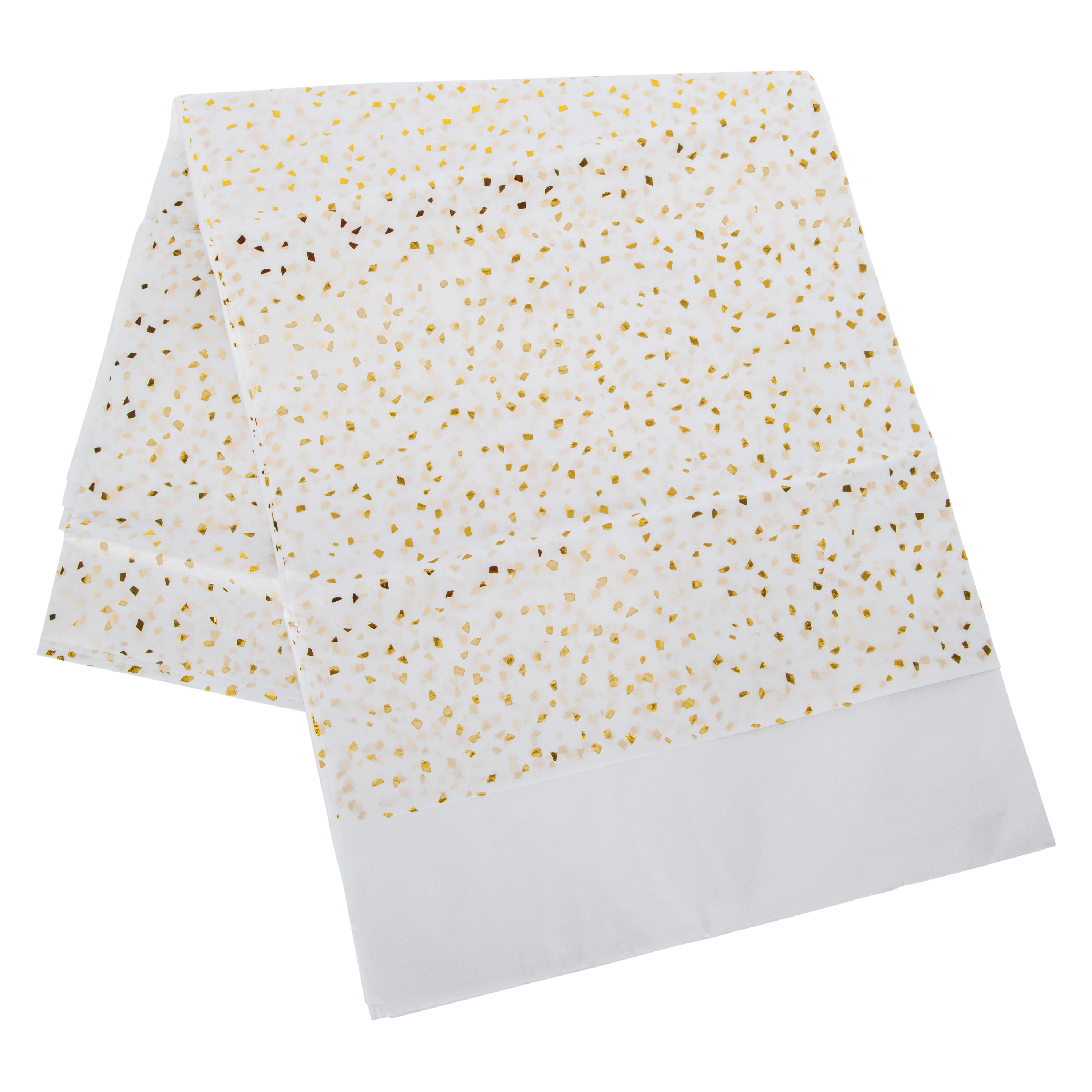Gold Speck Gift Wrapping Tissue Paper 8-Count