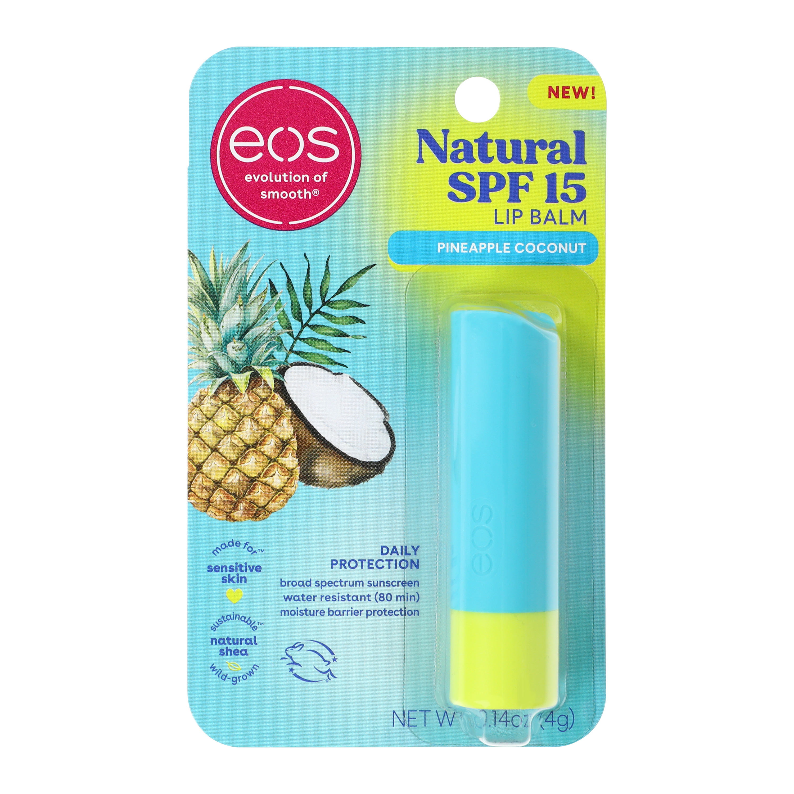 Eos® Natural SPF 15 Lip Balm - Pineapple Coconut