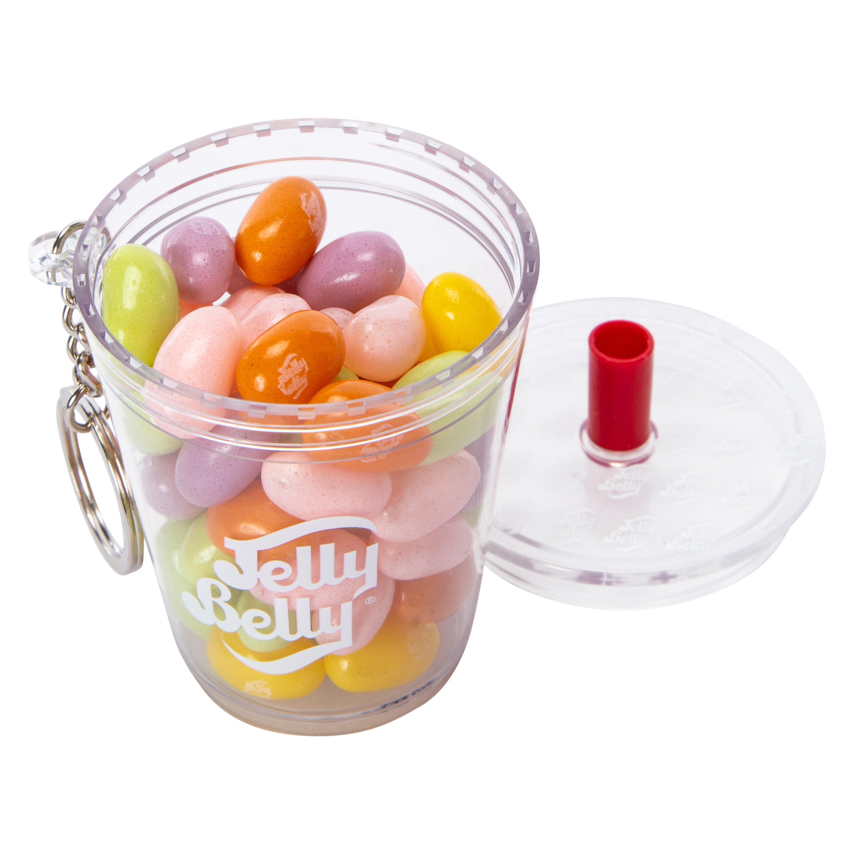 Jelly Belly® Boba Tea Cup Keychain 2.29oz