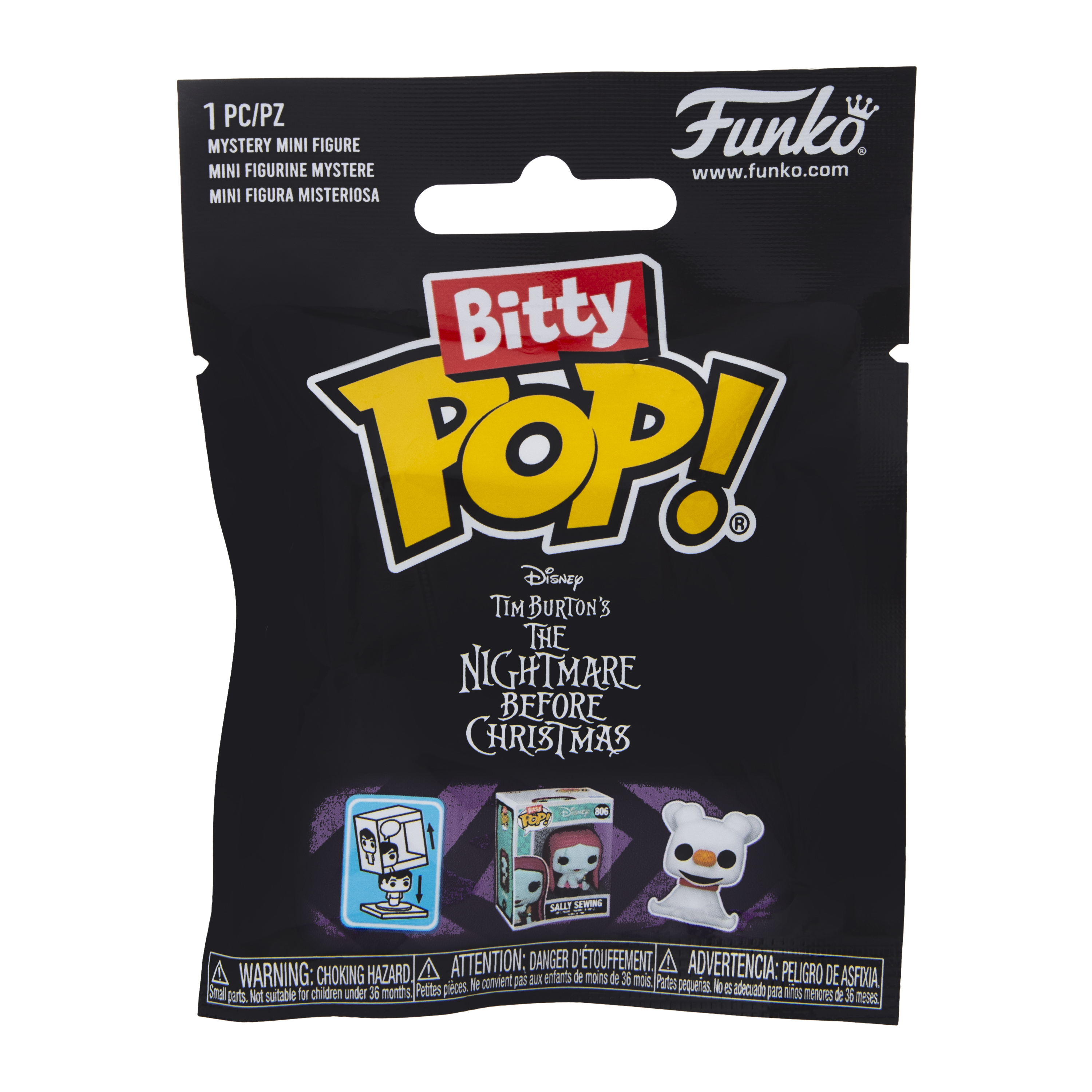 Funko Bitty Pop! Disney Tim Burton's The Nightmare Before Christmas Mystery Mini Figure Blind Bag