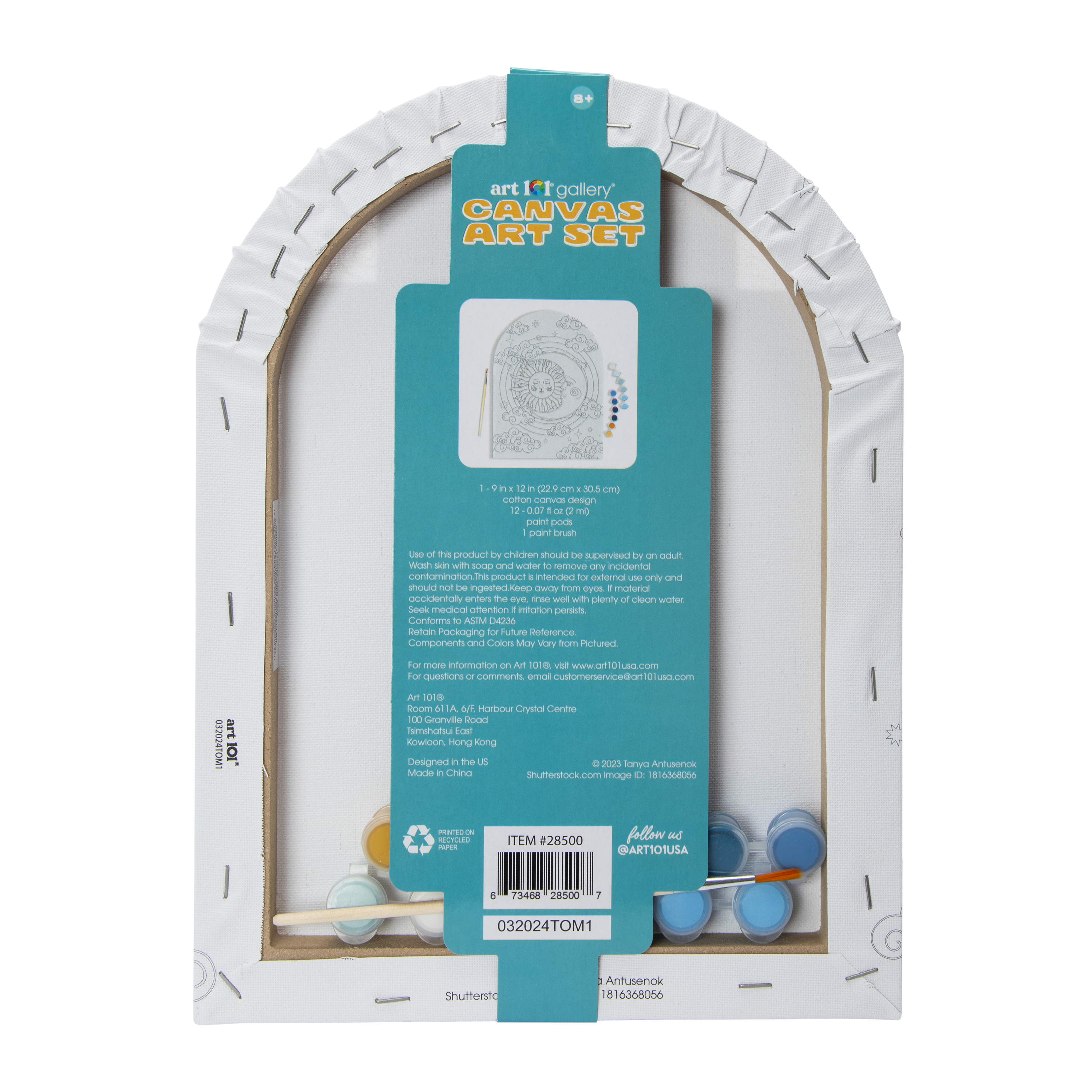 Art 101® Gallery® Canvas Set 9in x 12in