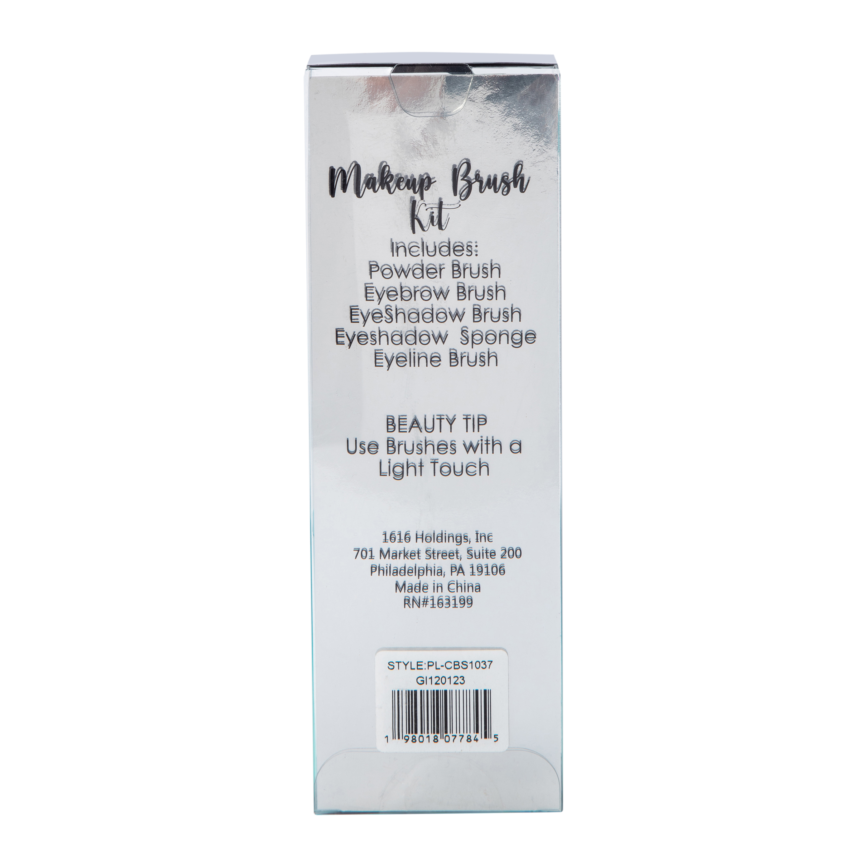 Ombre Makeup Brush Set With Holder 6-Piece