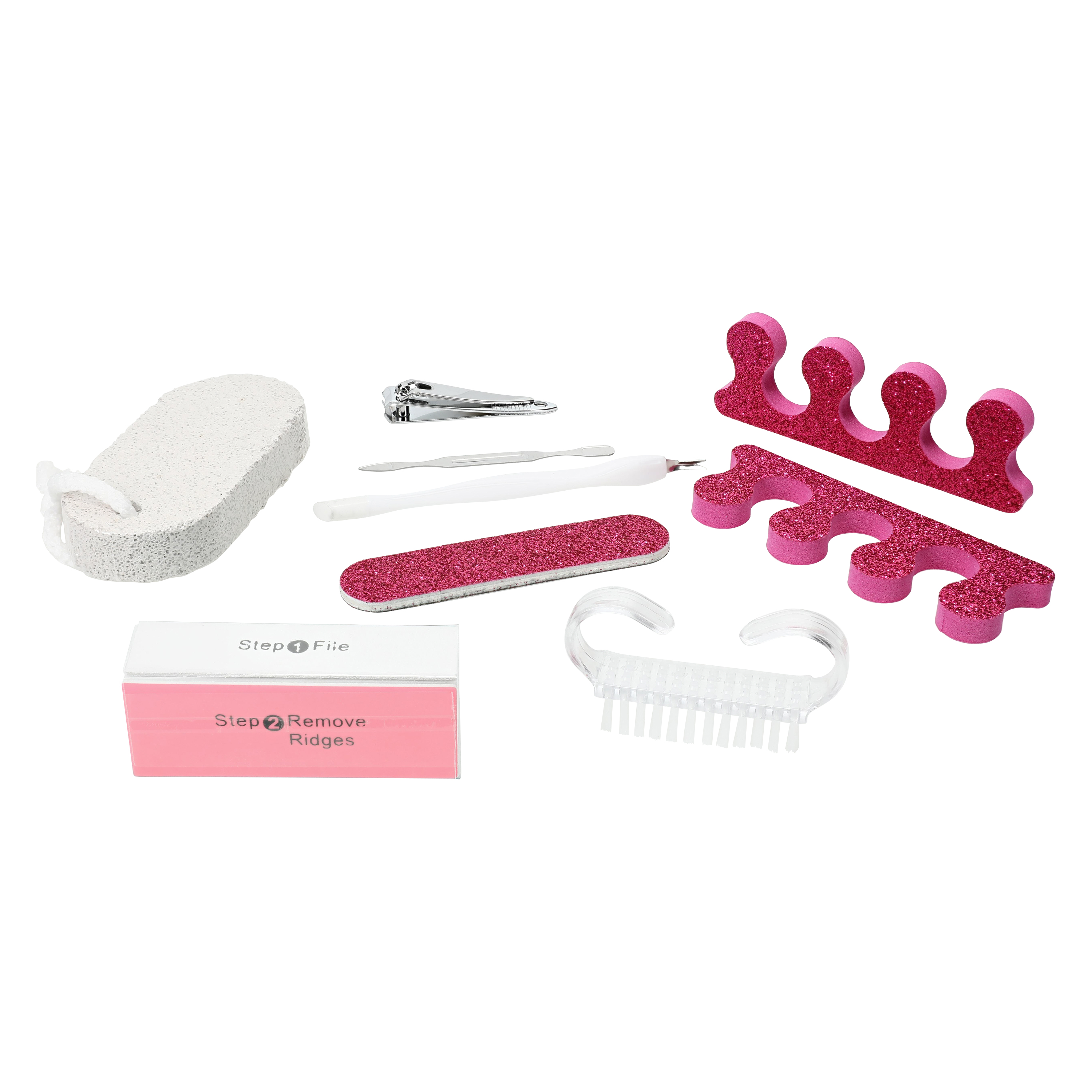 Blah Blah Blah Travel Pedicure Set 10-Piece