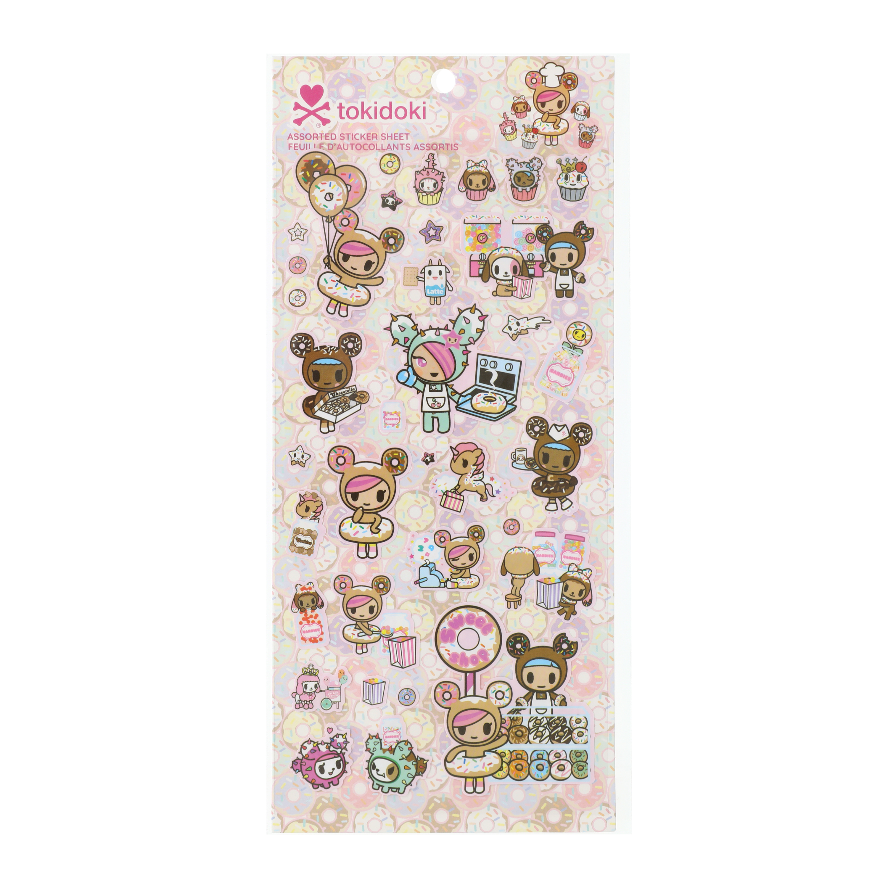 Tokidoki Assorted Sticker Sheet