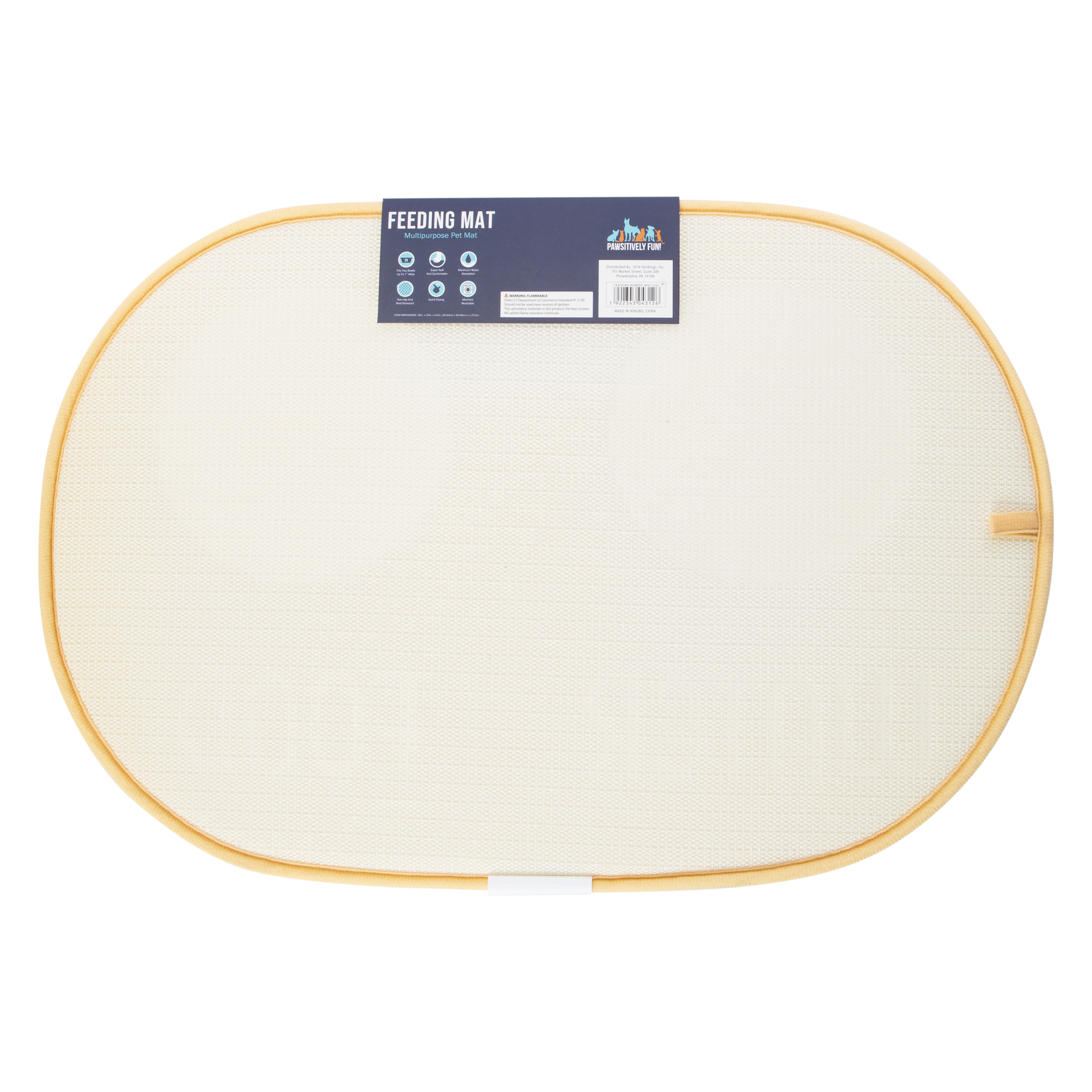 Feeding Pet Mat 24in x 16in