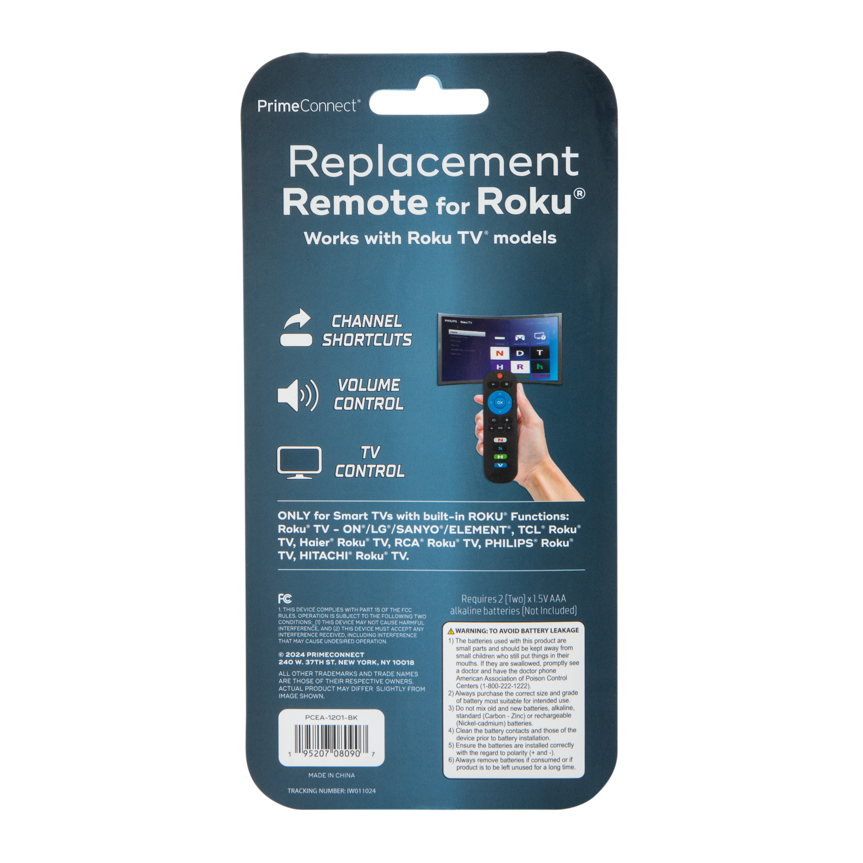 Replacement Remote For Roku® TV