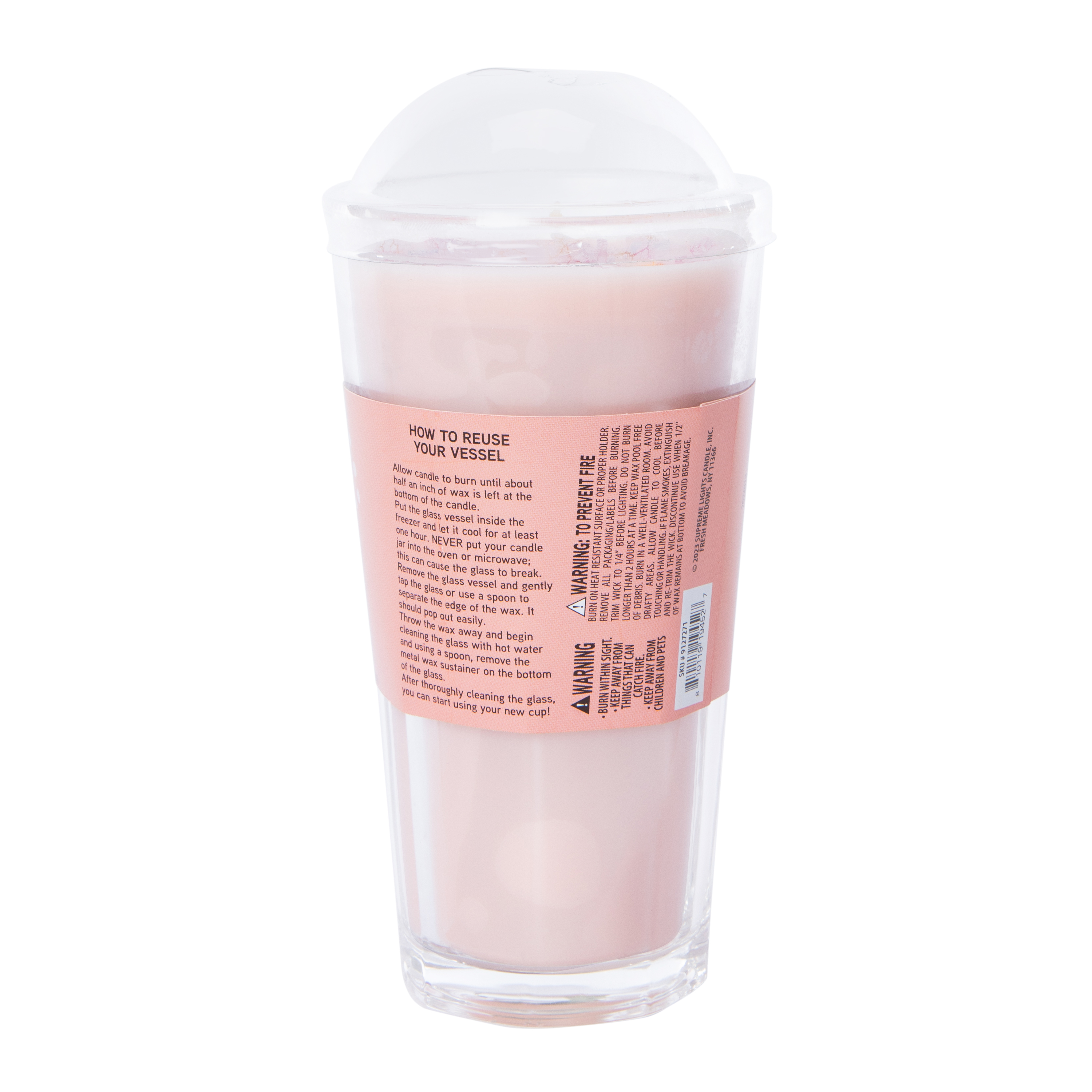 Milkshake Scented Candle 10oz