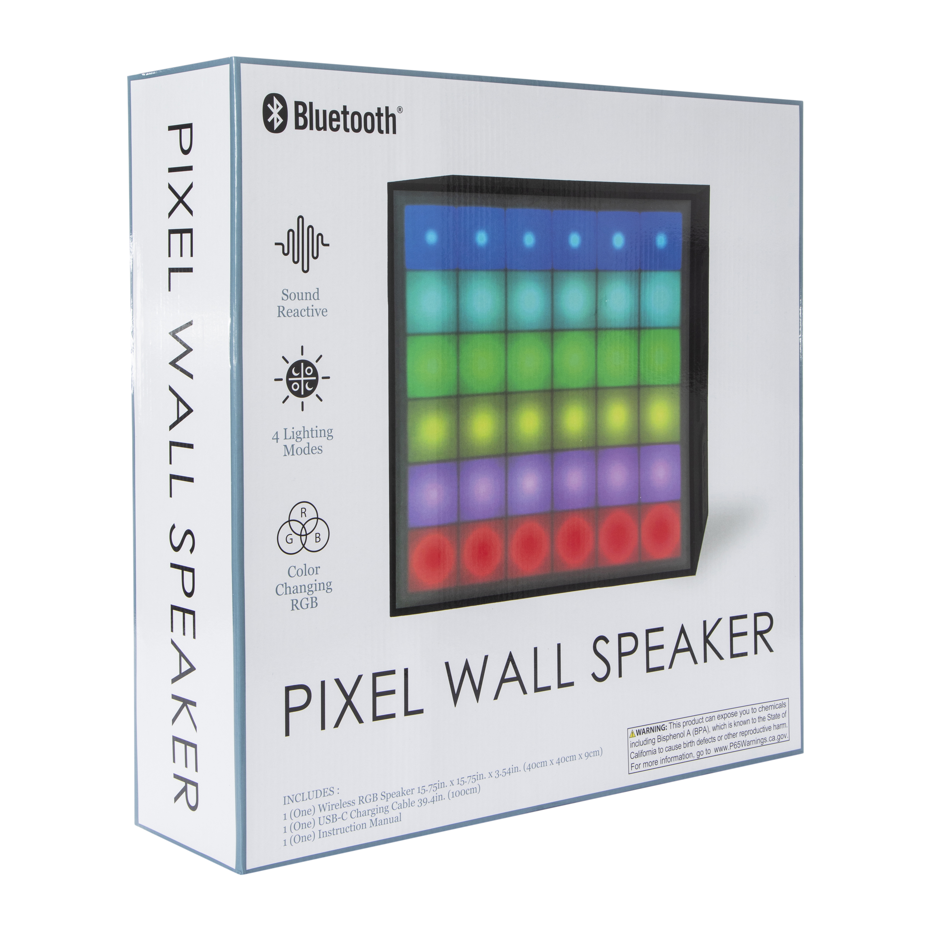 Pixel Wall Art Speaker 15.75in | Five Below