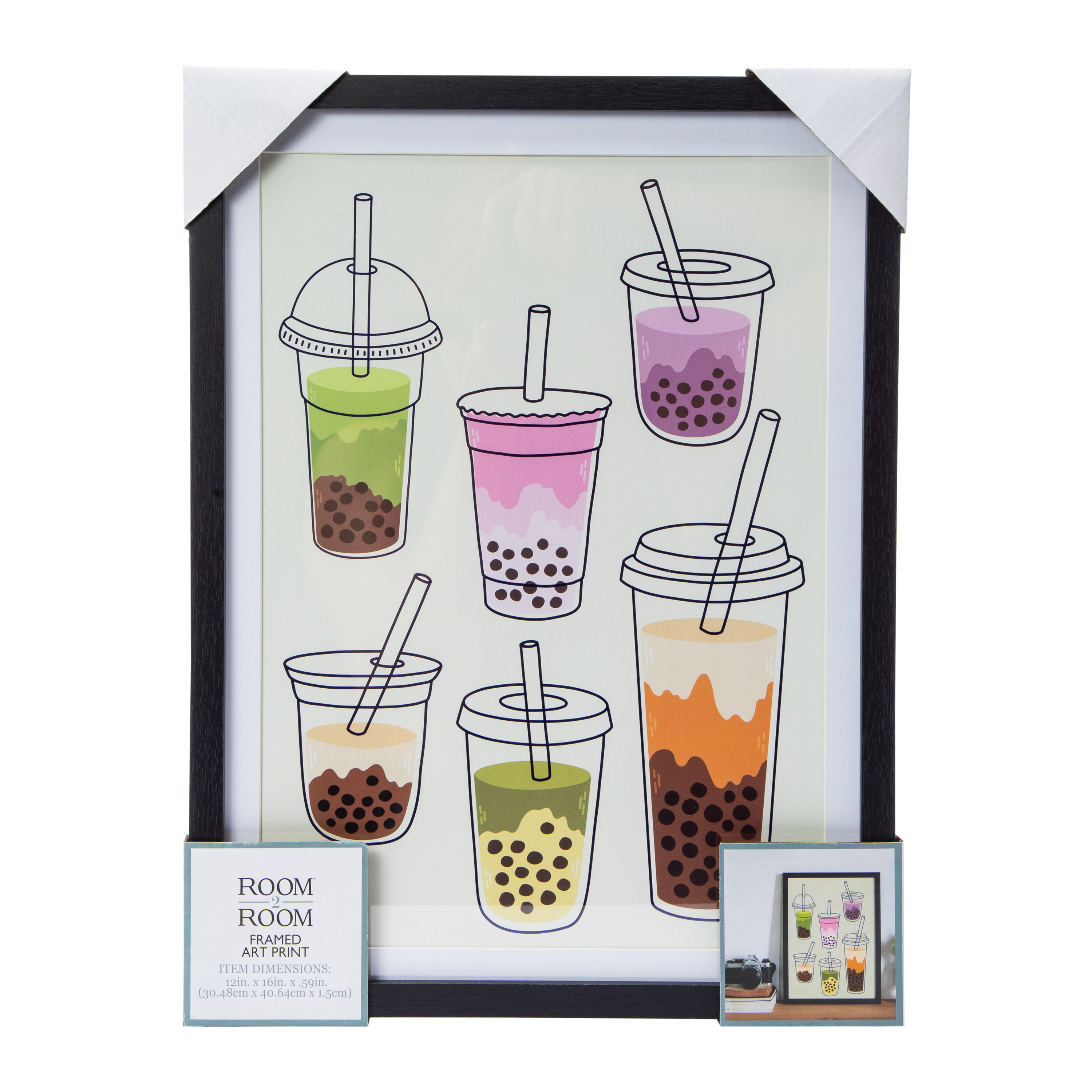 Framed Art Print 12in x 16in