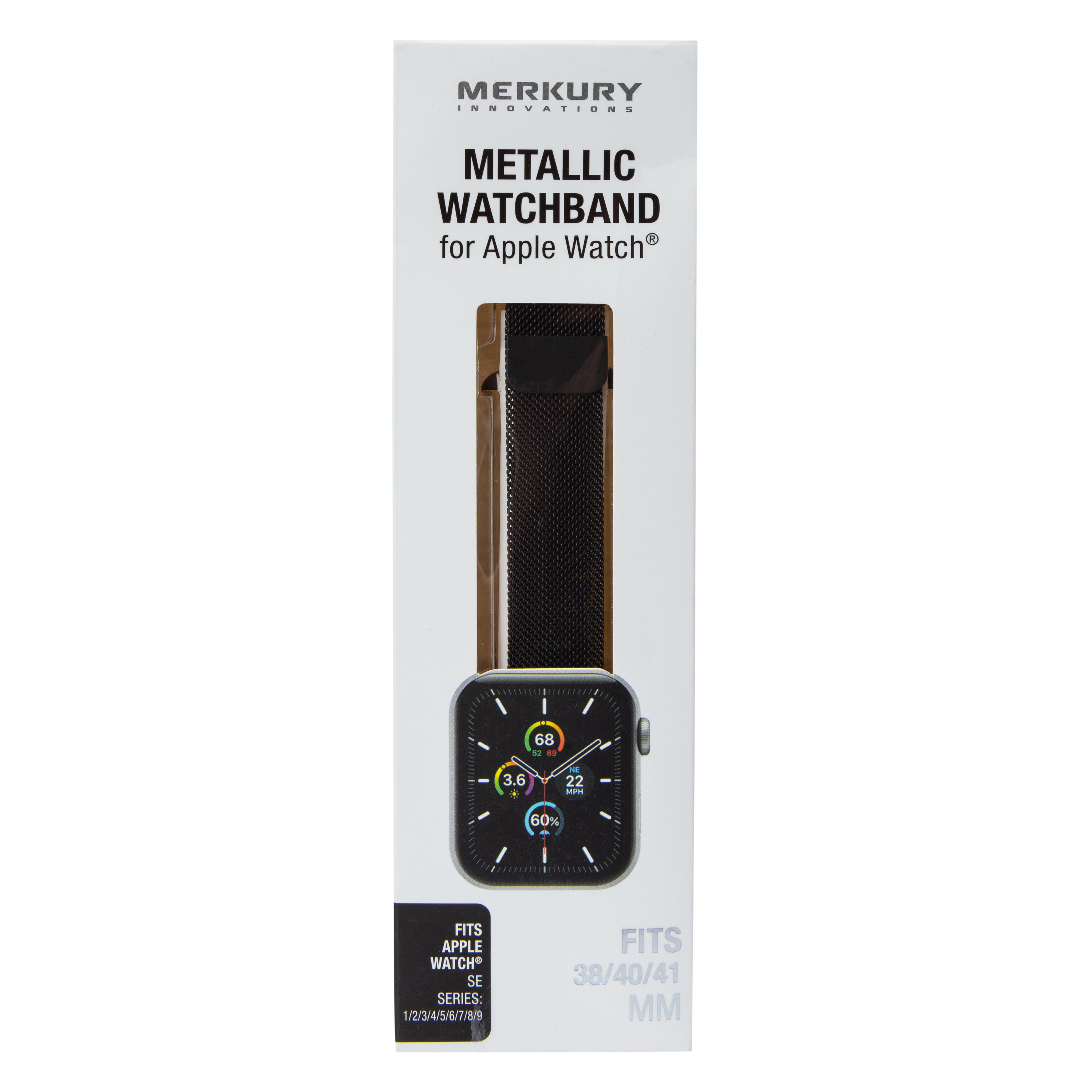 Metallic Watchband For Apple Watch®