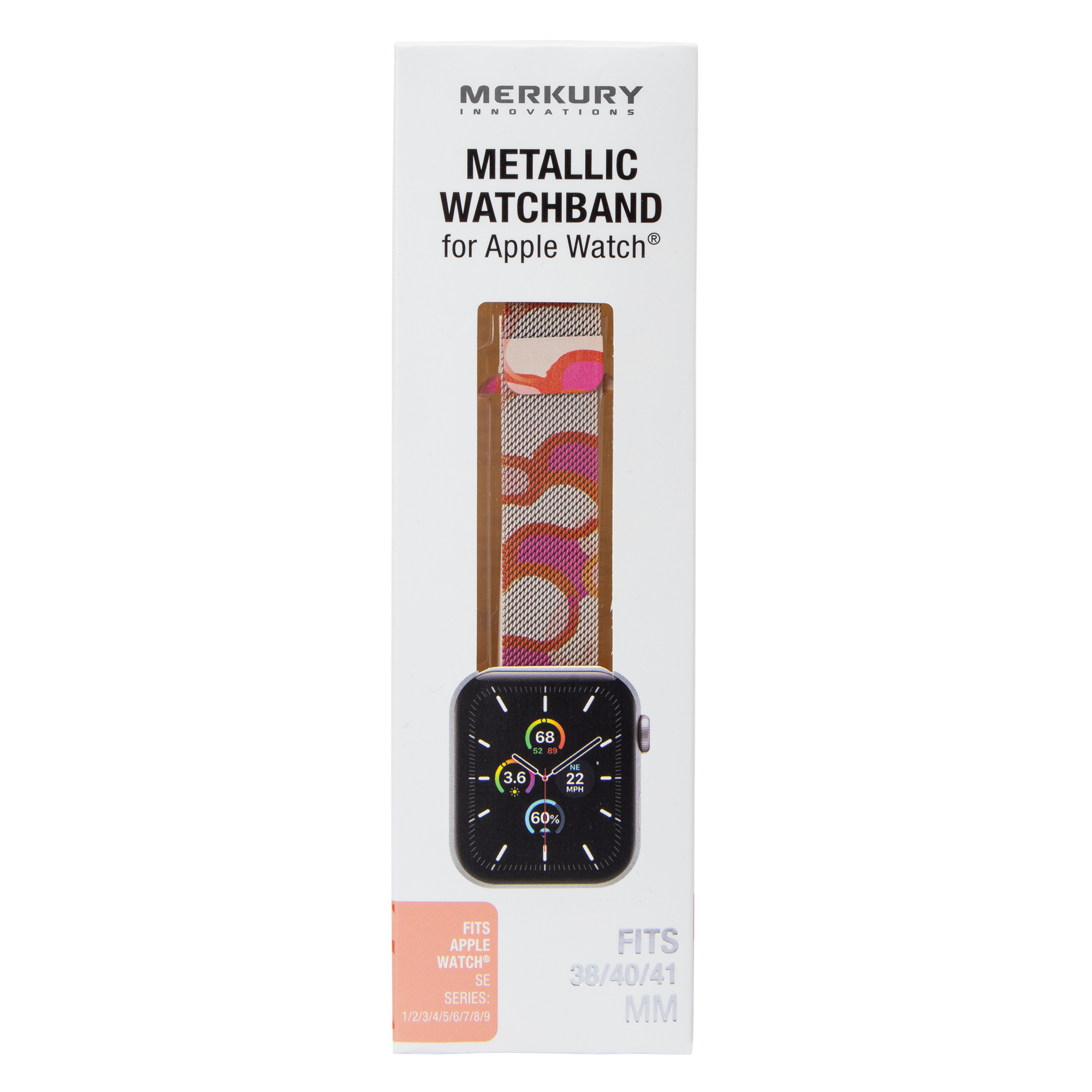 Metallic Watchband For Apple Watch®