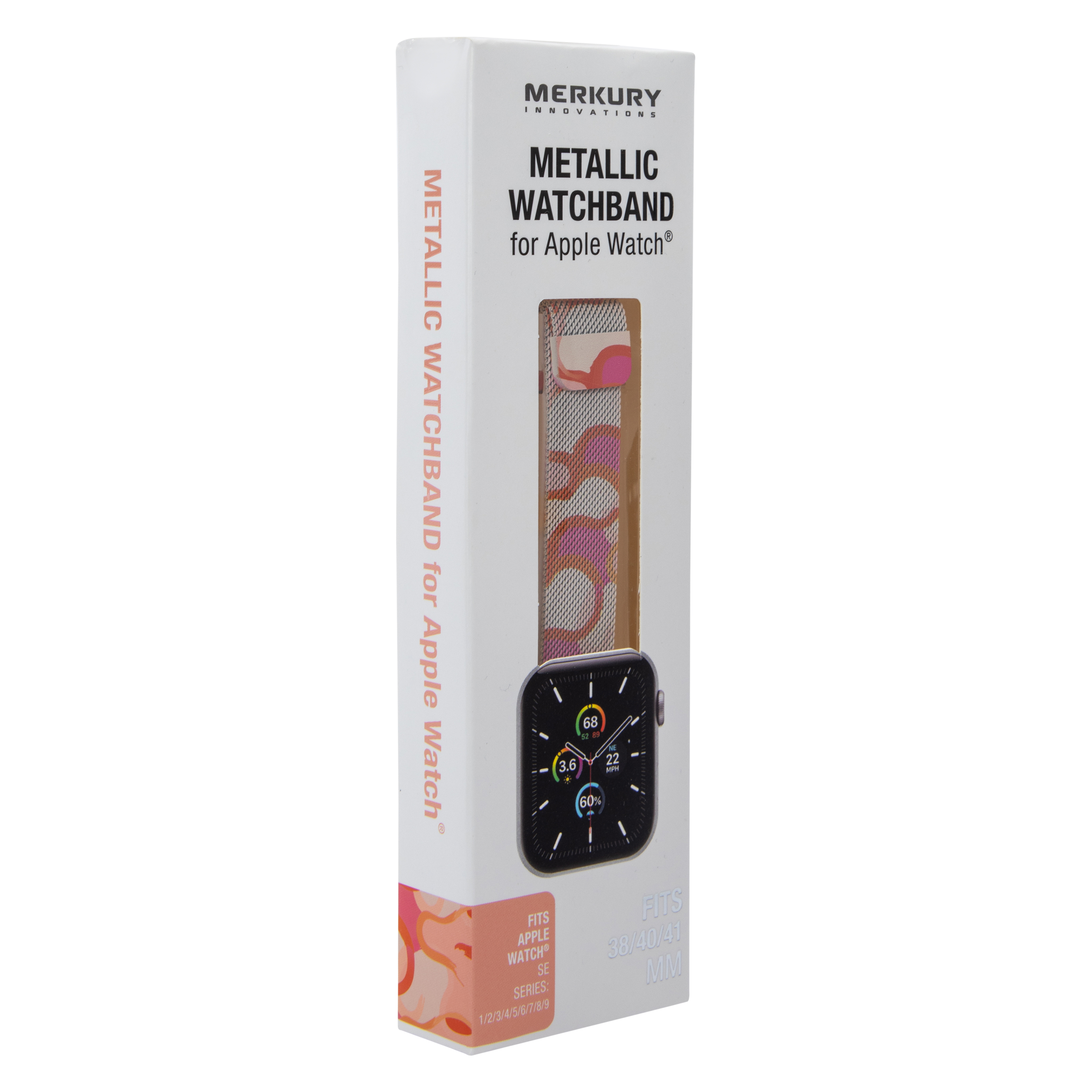 Metallic Watchband For Apple Watch®