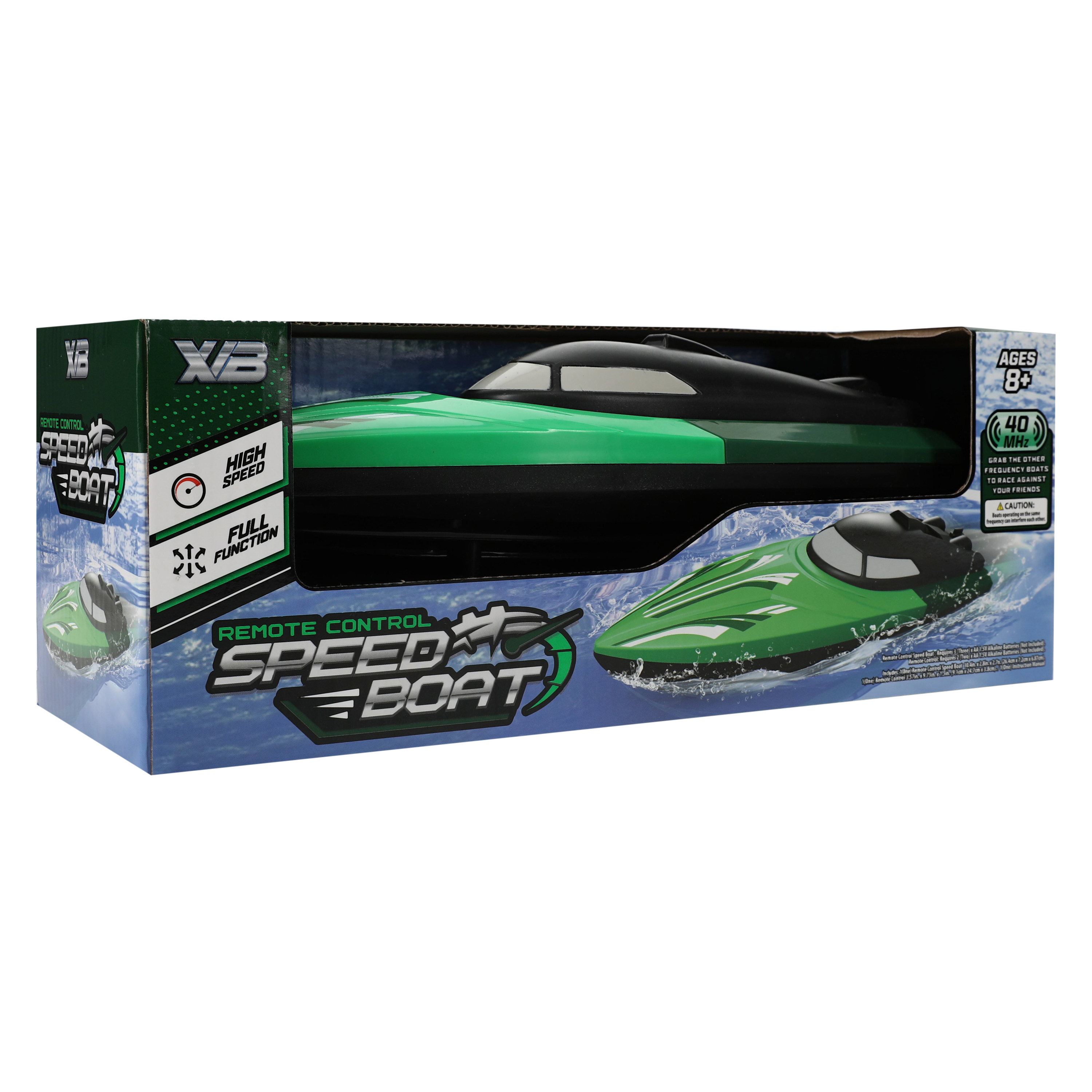 Remote Control Speed Boat 2.8in x 10.4in