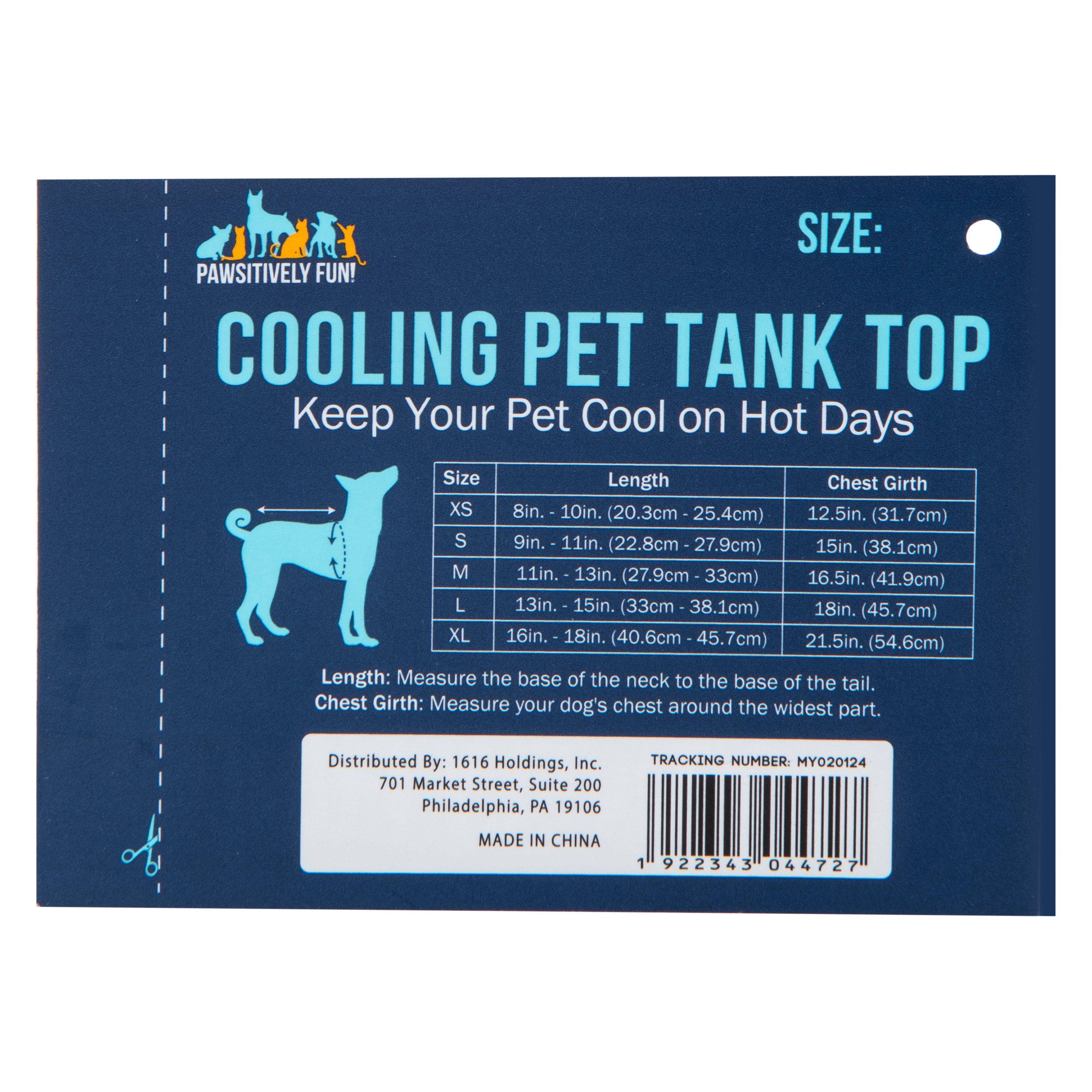 Cooling Pet Tank Top