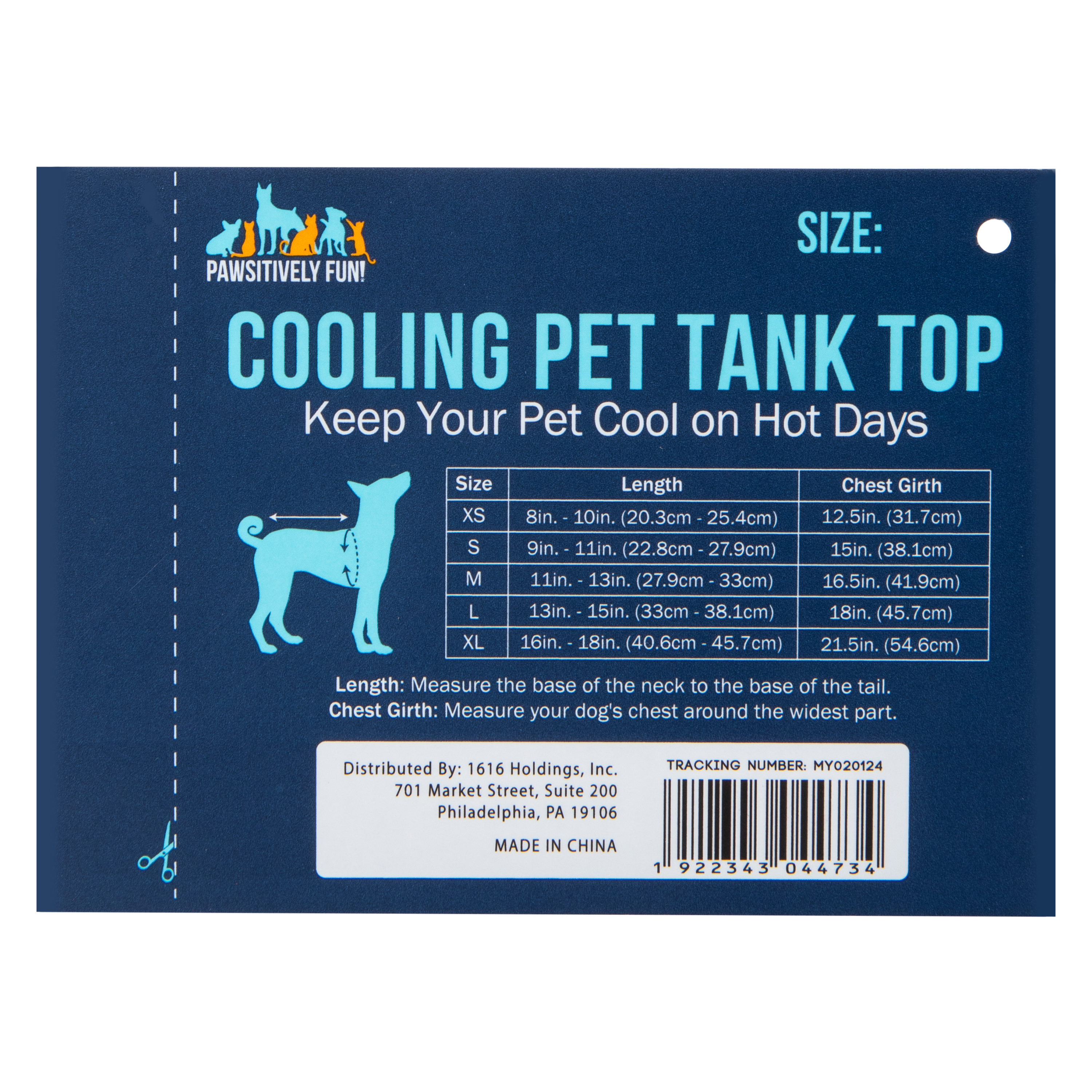 Cooling Pet Tank Top