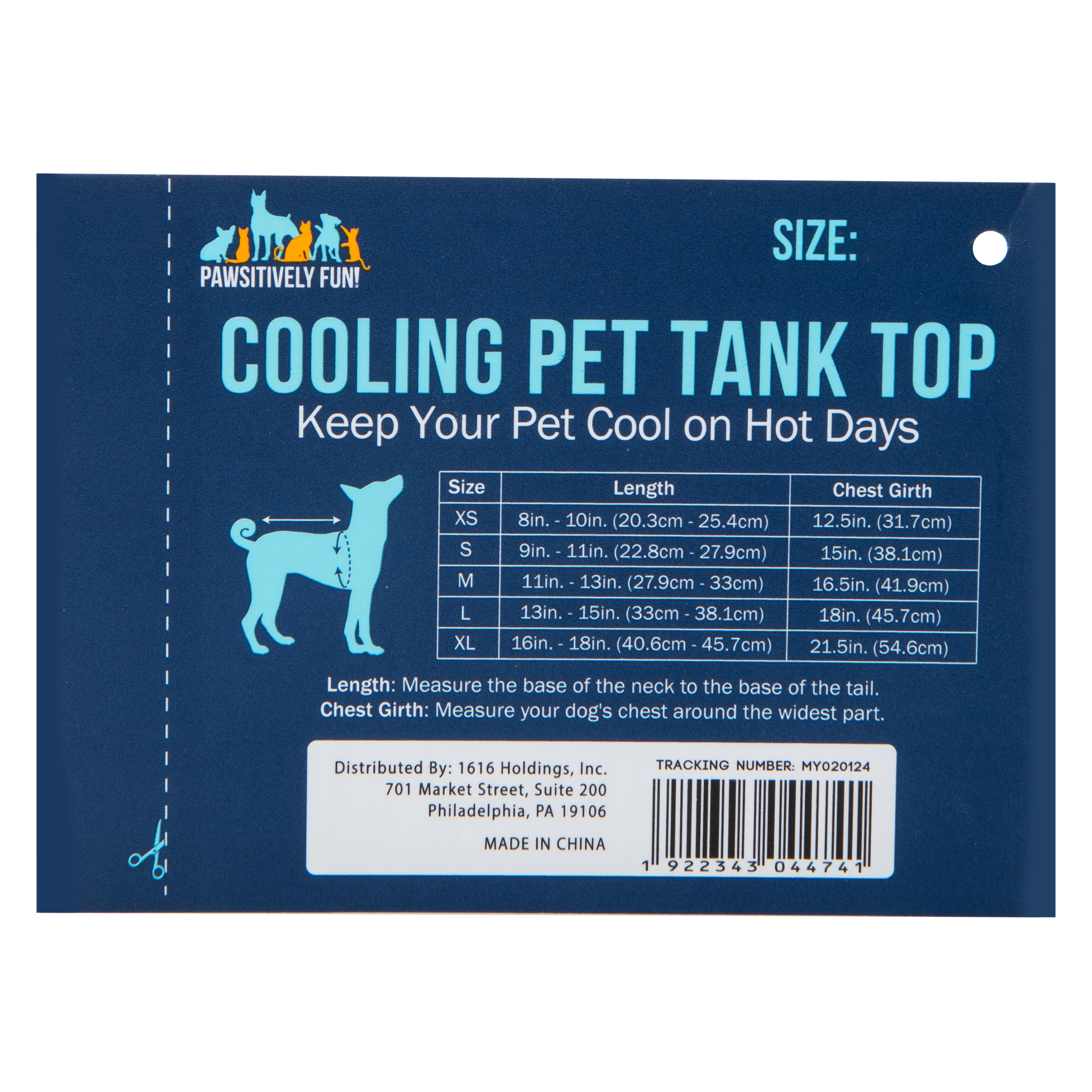 Cooling Pet Tank Top