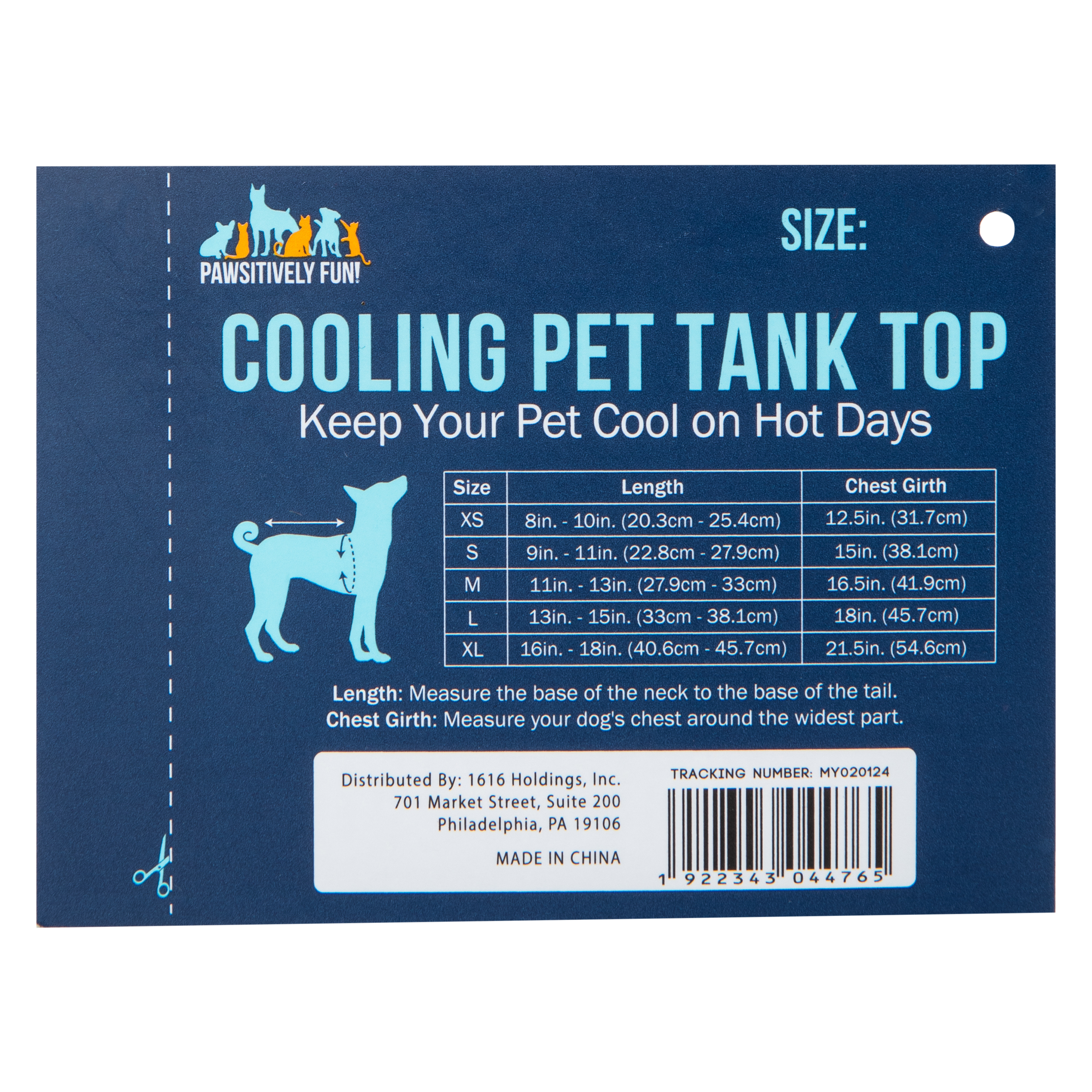 Cooling Pet Tank Top