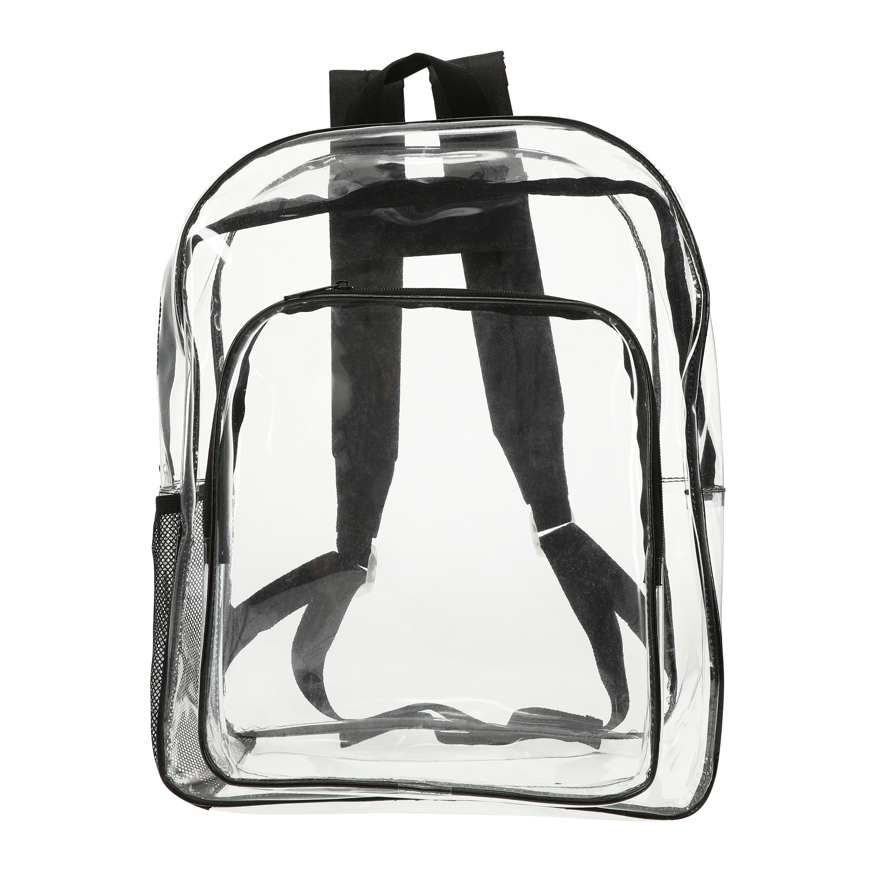 Clear Backpack With Solid Straps 15in