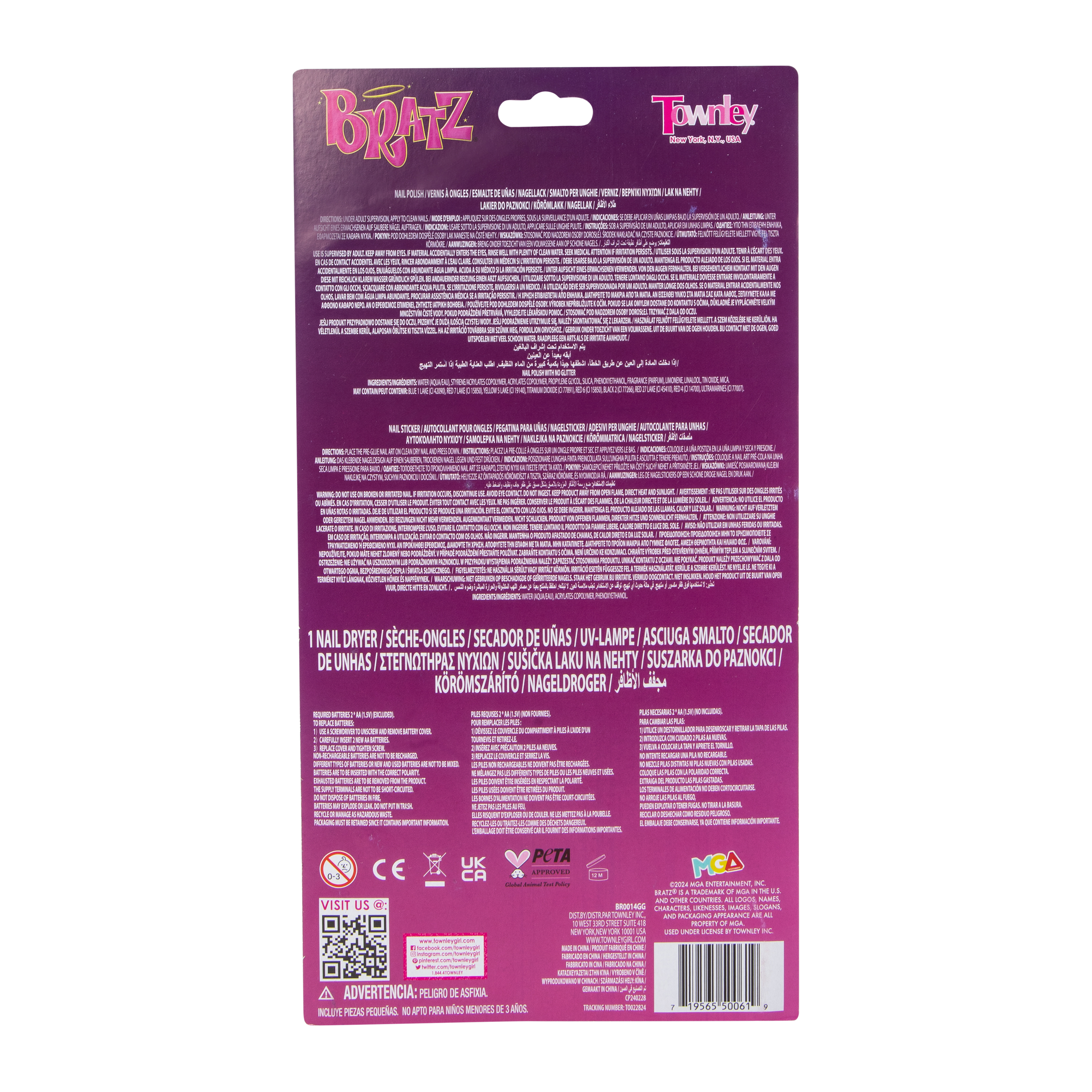 Bratz® Nail Dryer & Nail Polish Set