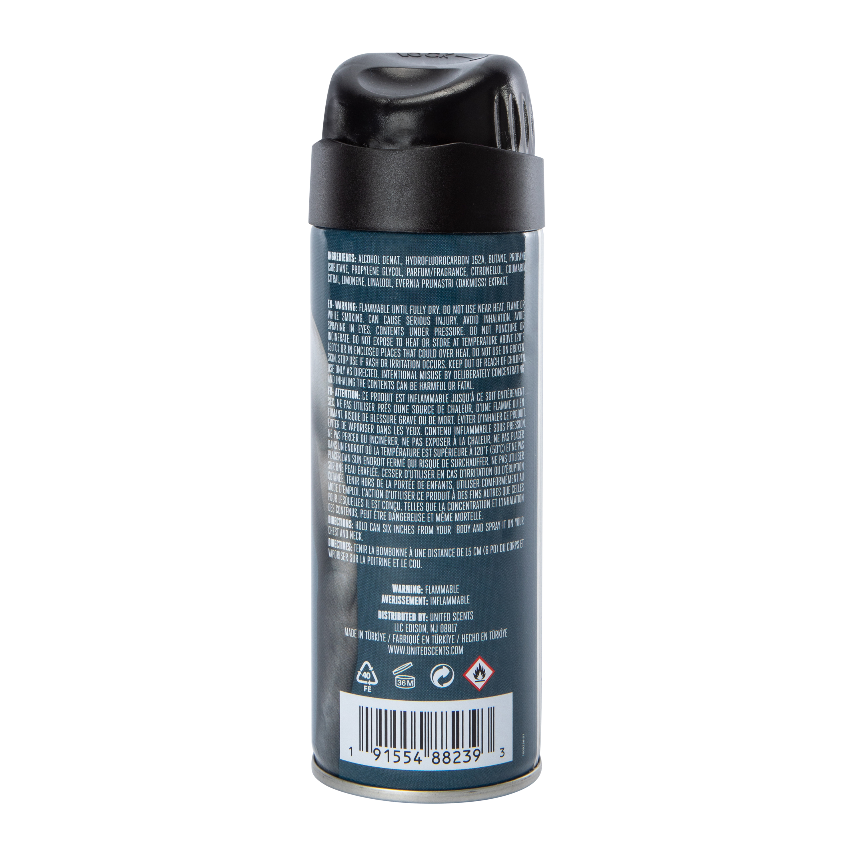 Mens Force Aerosol Body Spray 6.8oz