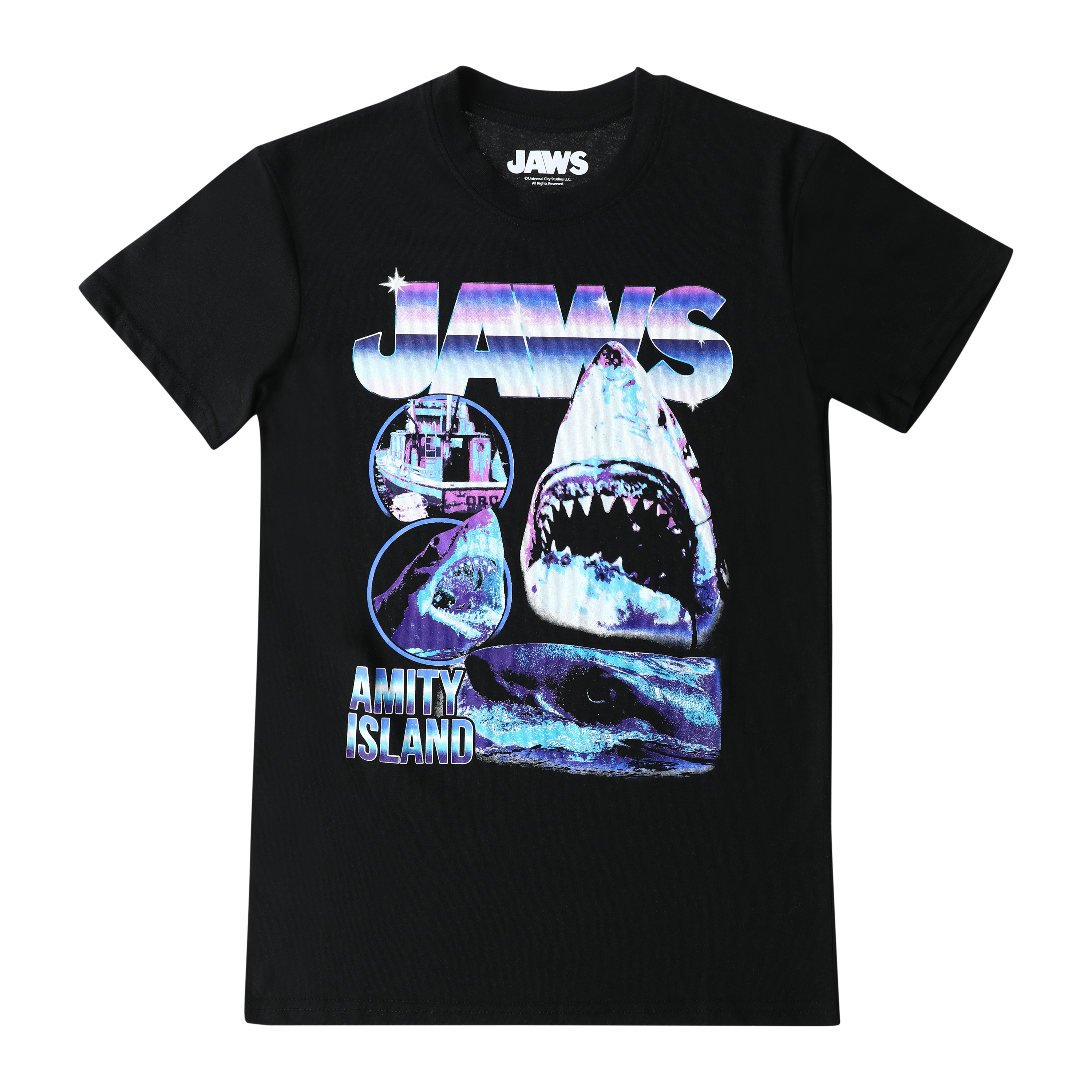 JAWS Amity Island Graphic Tee