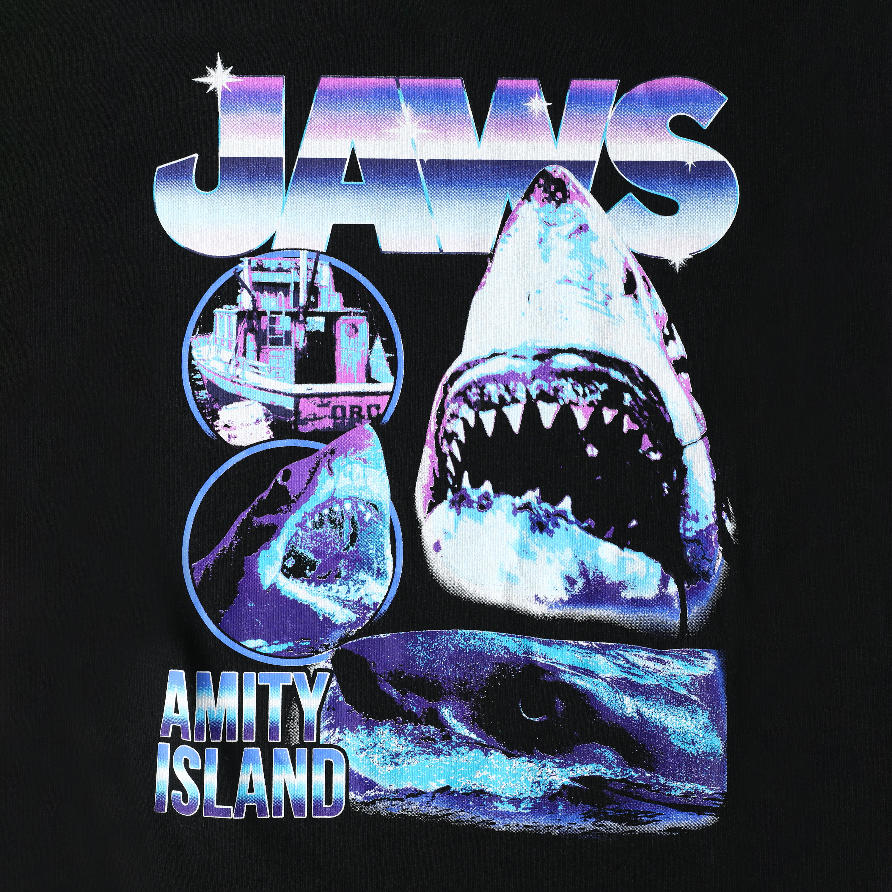 JAWS Amity Island Graphic Tee