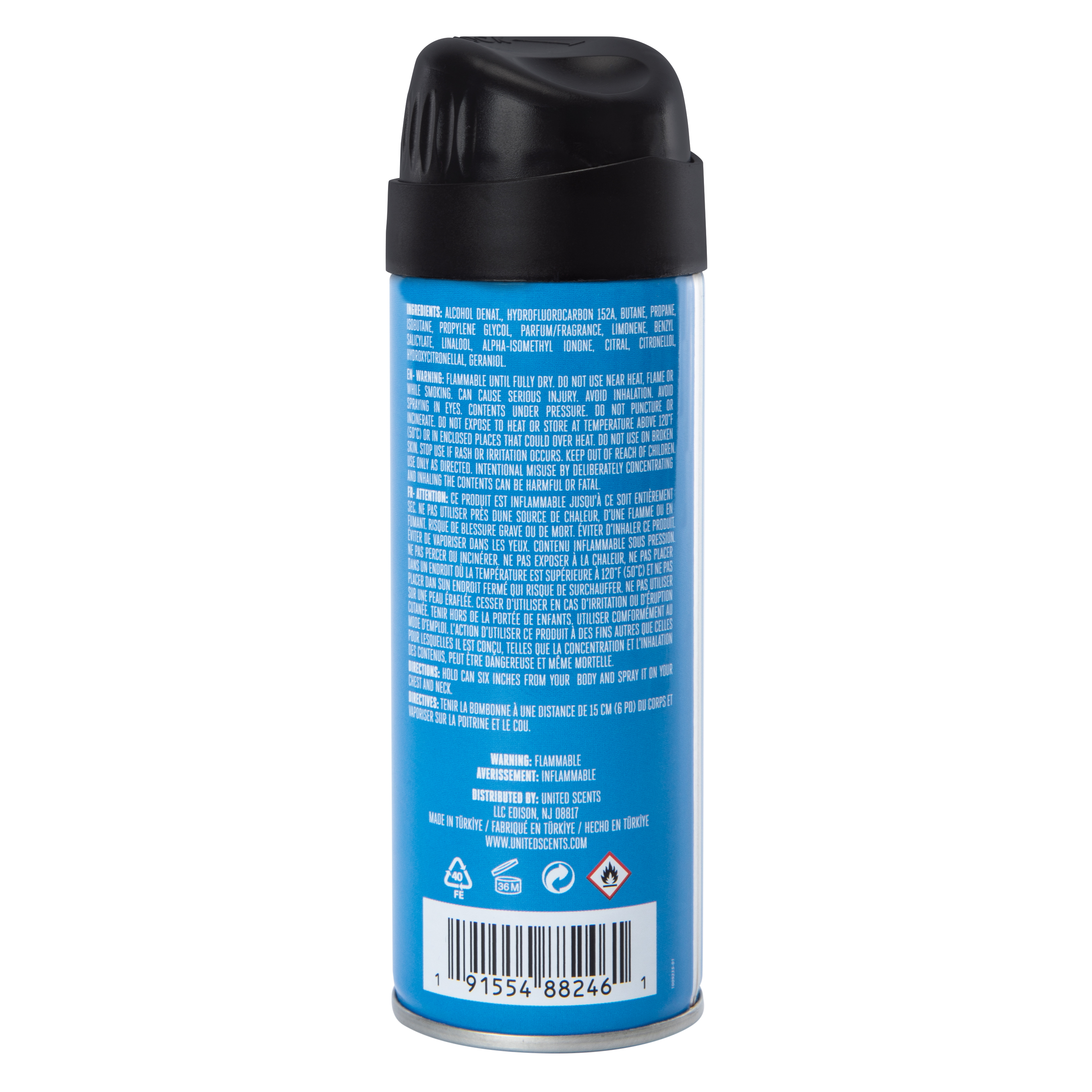 Mens Cool Breeze Aerosol Body Spray 6.8oz