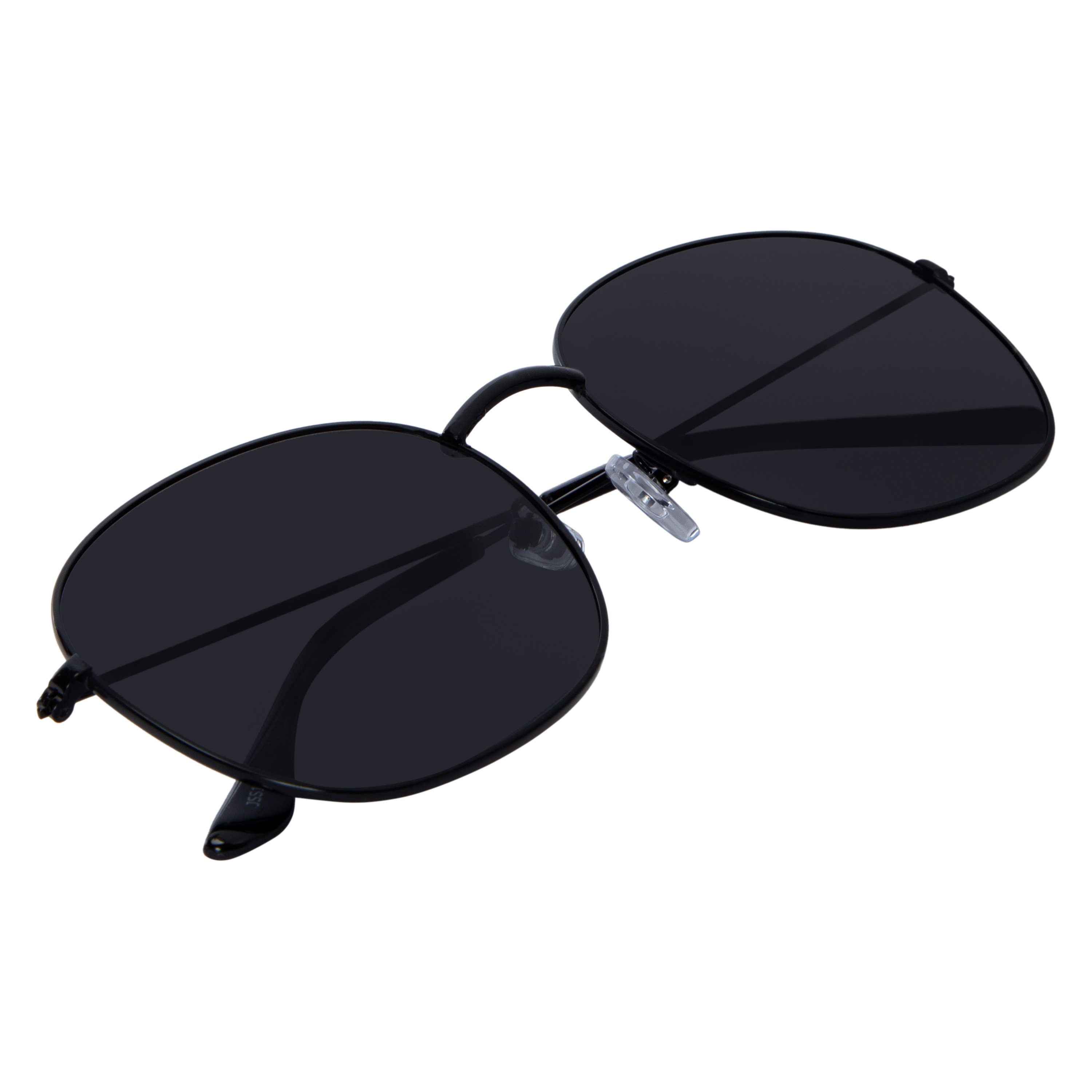 Ladies Metal Round Aviator Sunglasses