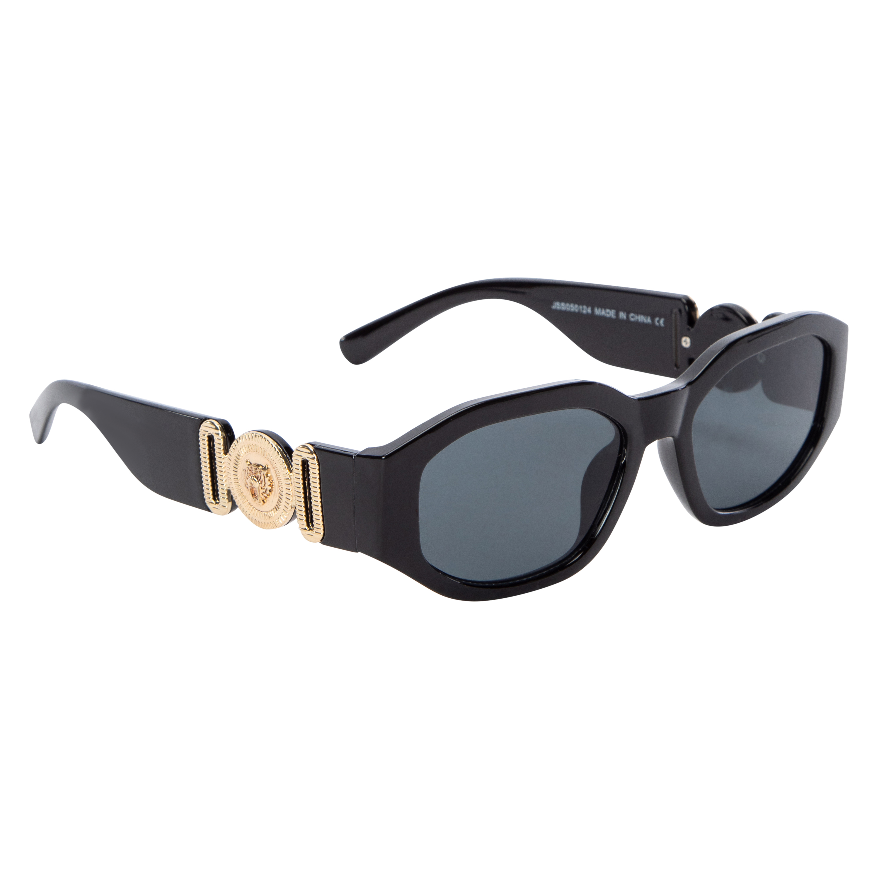 Ladies Geometric Round Sunglasses