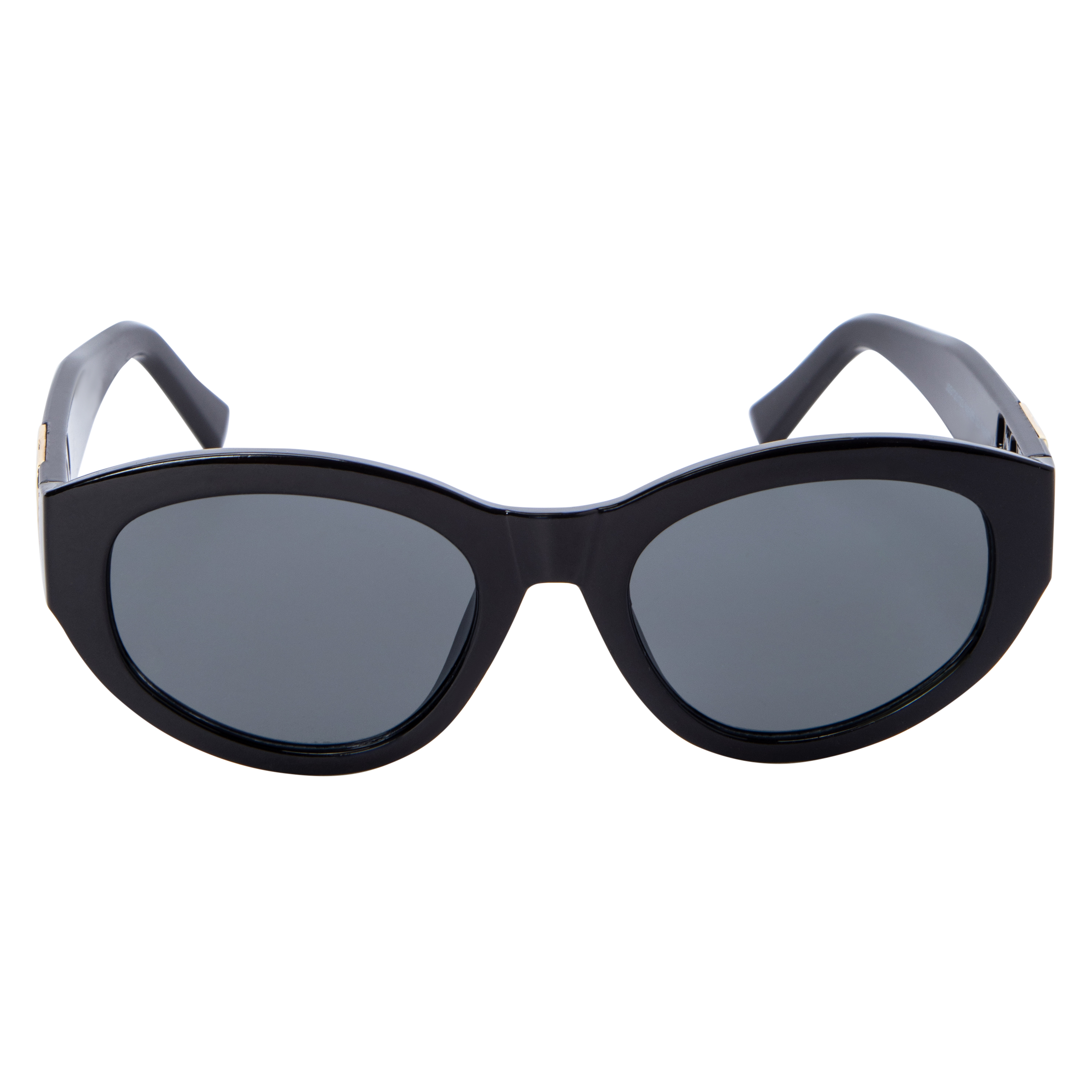 Ladies Metal-Temple Cat Eye Sunglasses