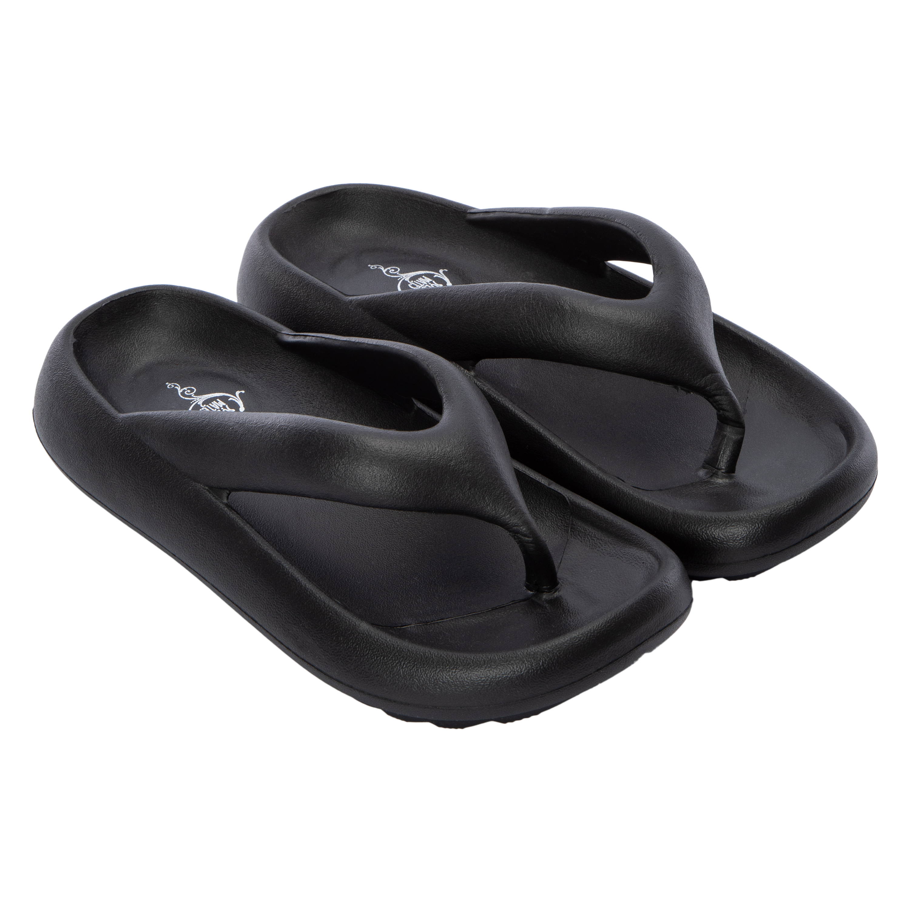 Ladies Puffy Flip Flops