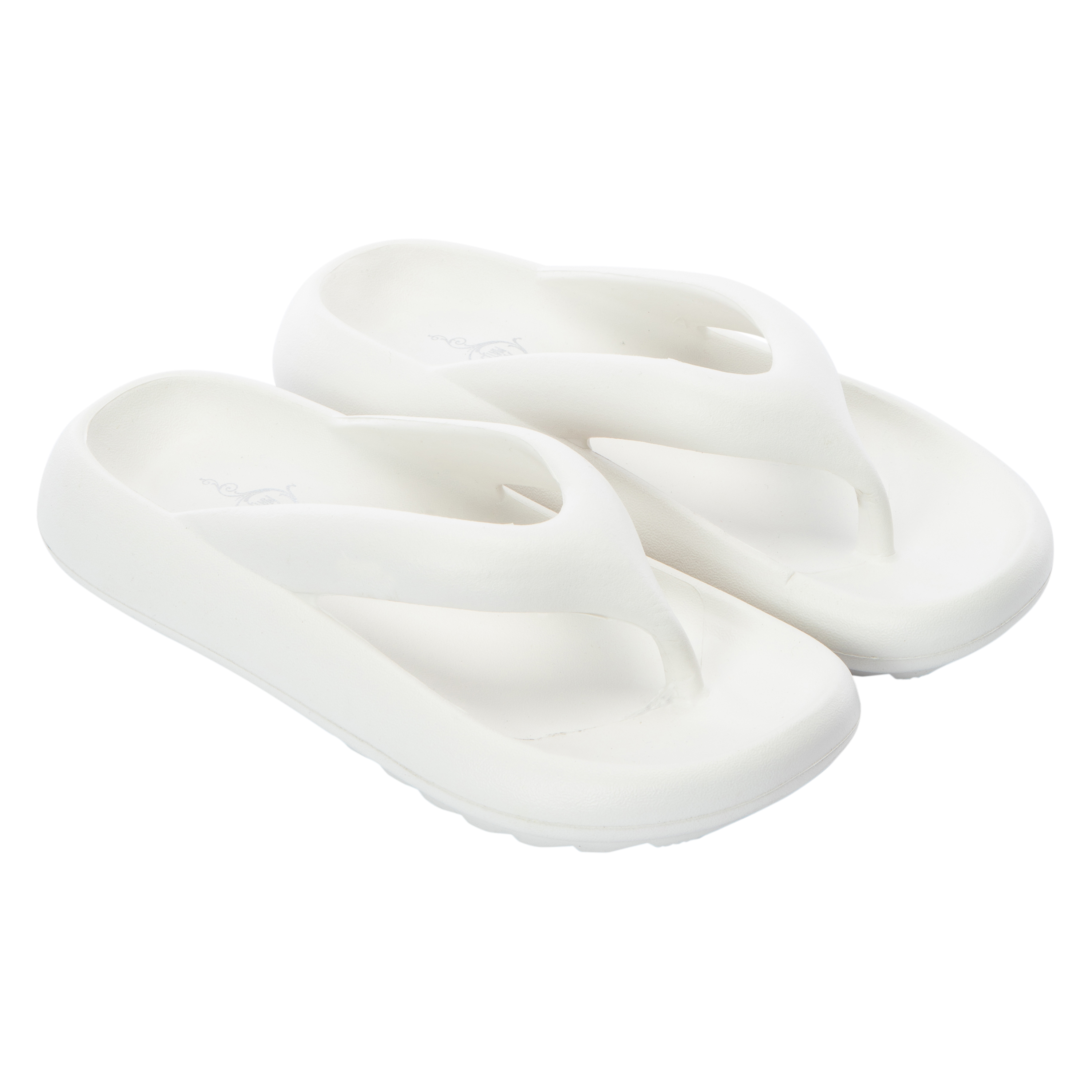 Ladies Puffy Flip Flops