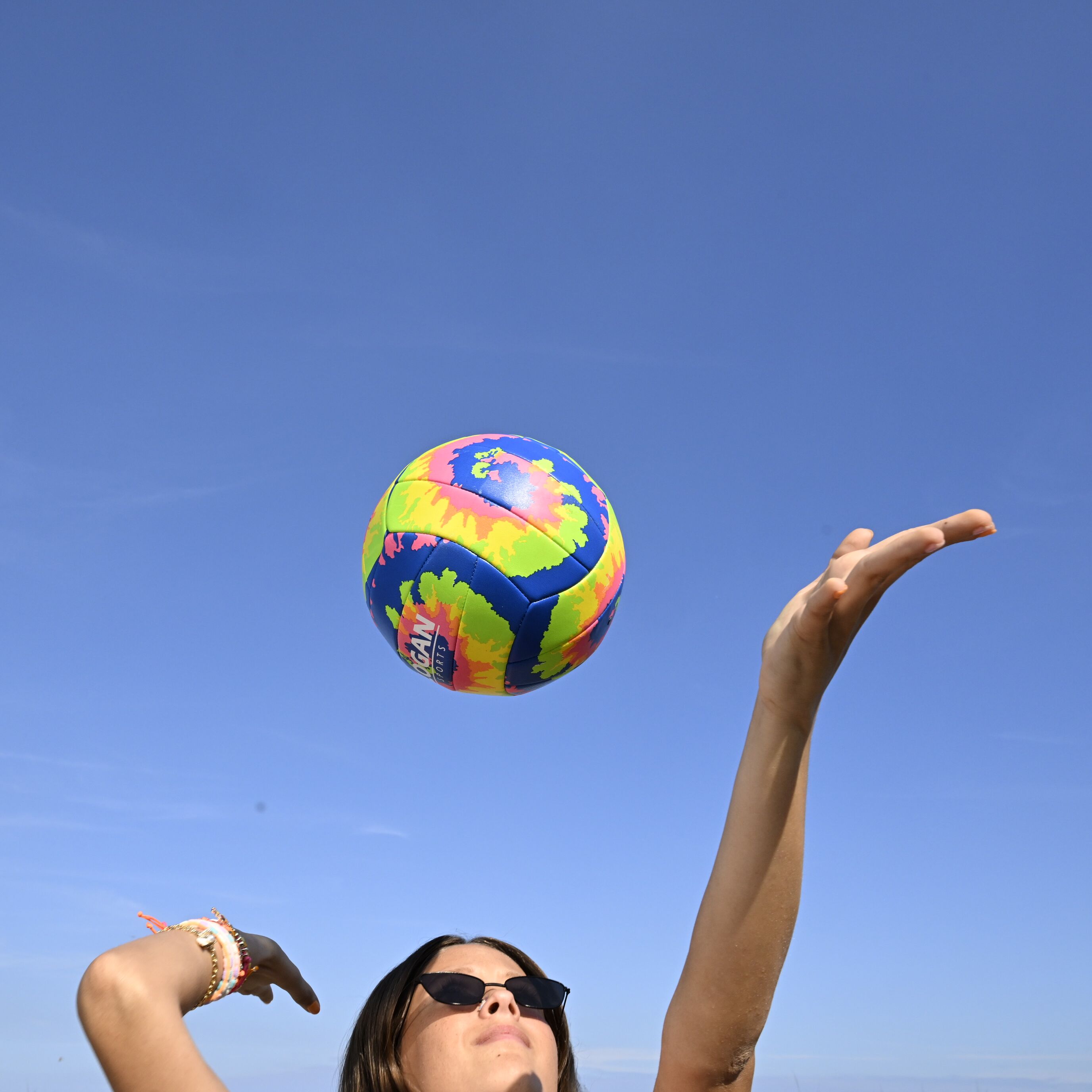 Verge® Tie Dye Volleyball | Five Below