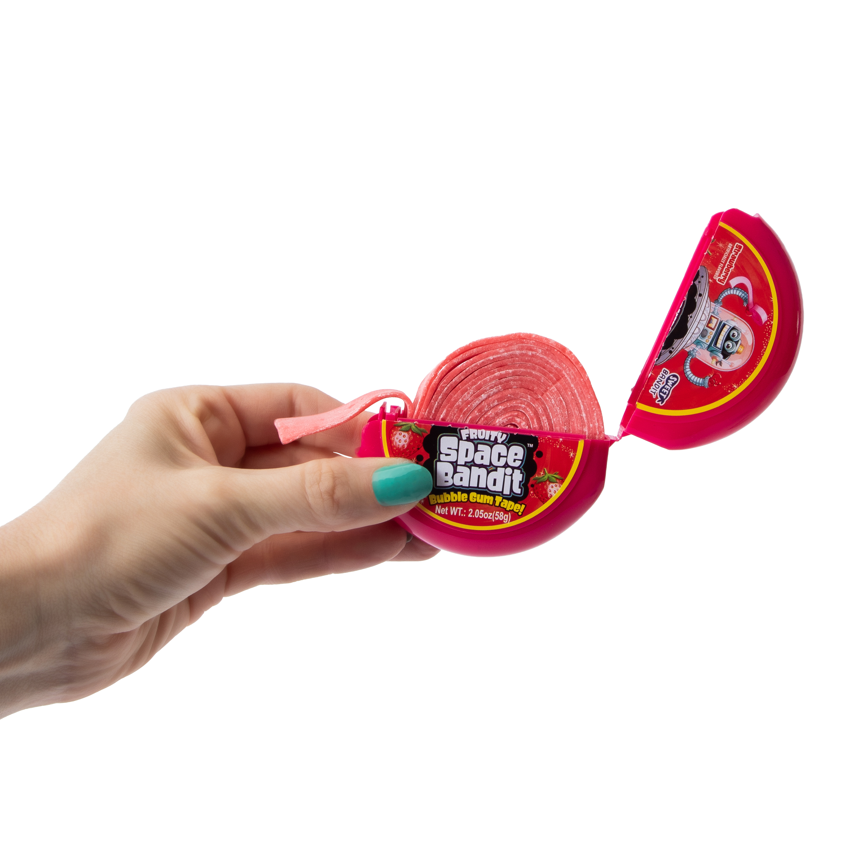 Sweet Bandit® Fruity Space Bandit™ Bubble Gum Tape 2.05oz (Styles May Vary)