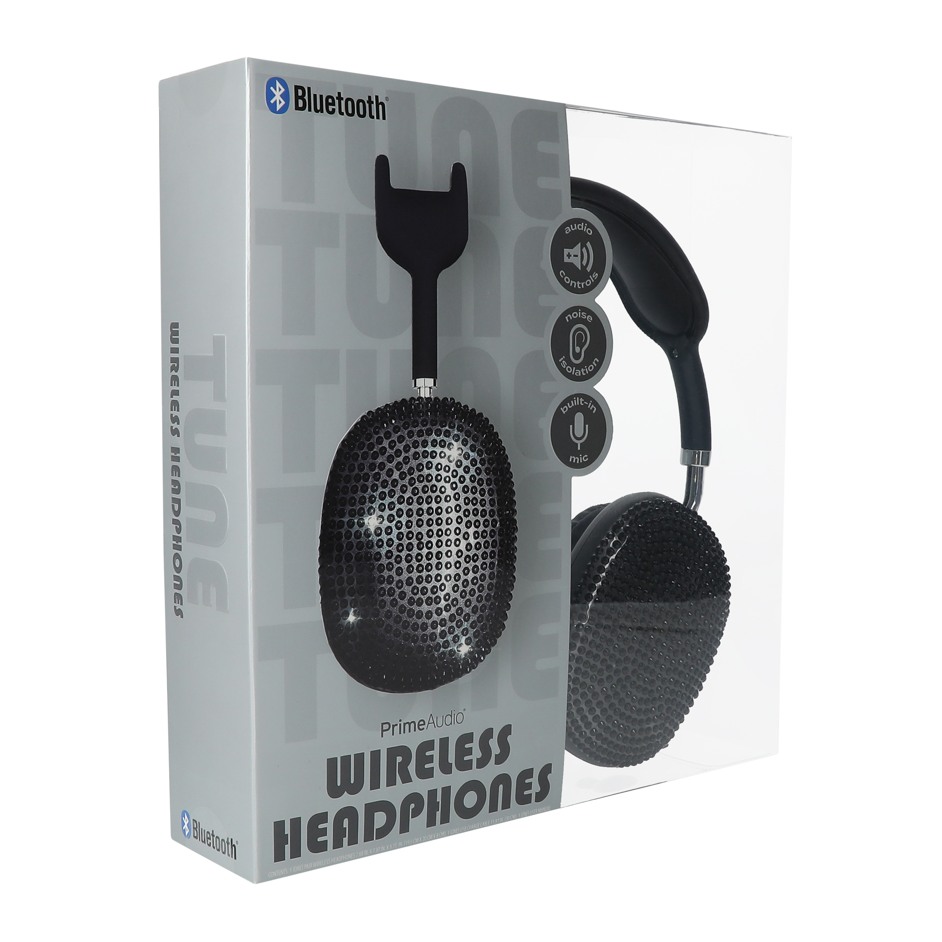 Tune Textured Wireless Headphones With Mic