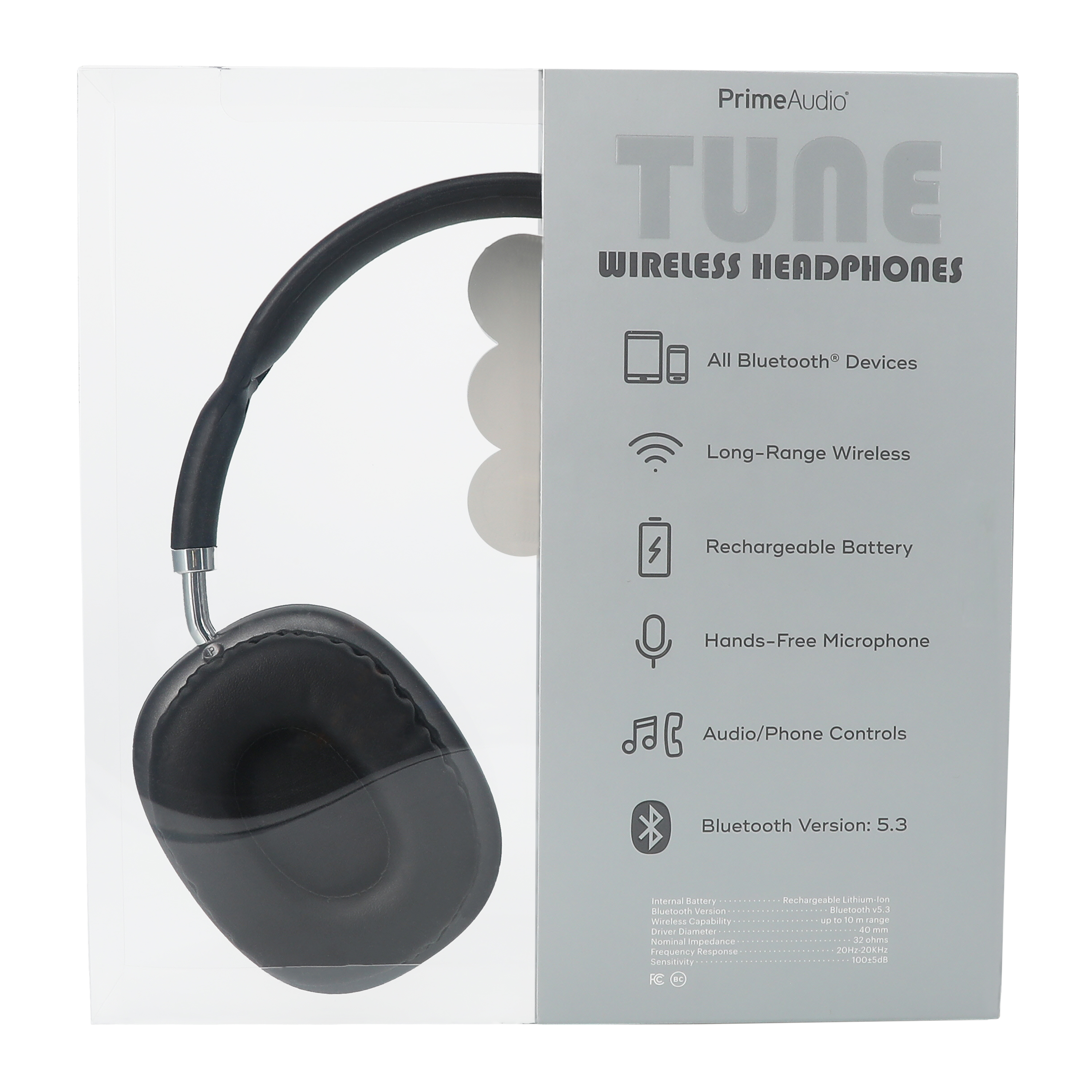 Tune Textured Wireless Headphones With Mic