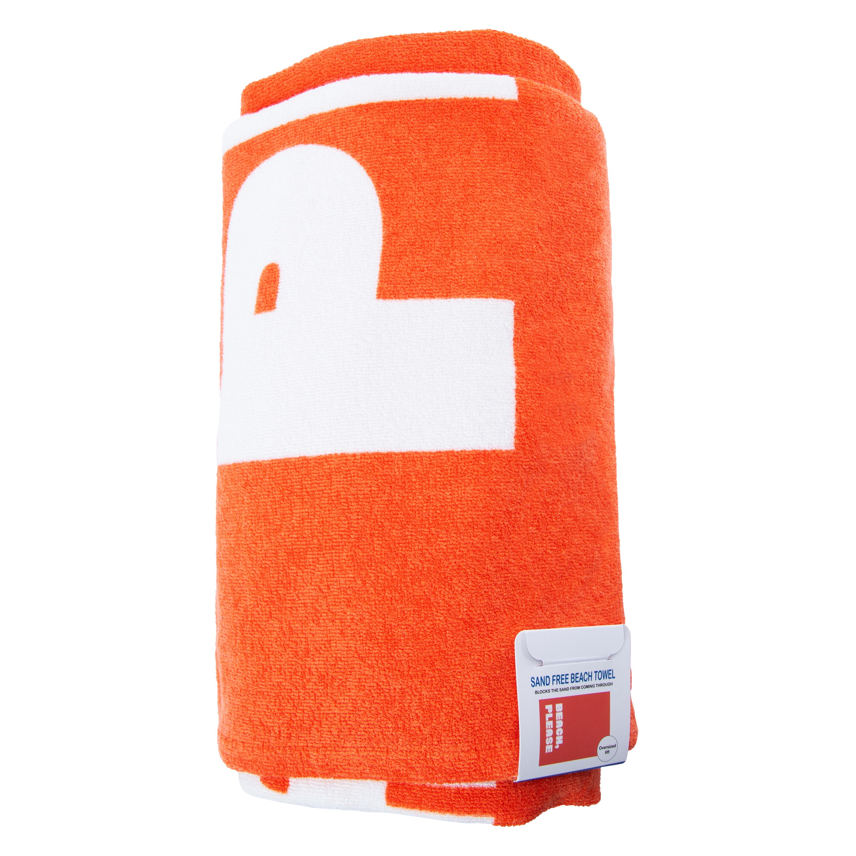 Sand-Free Oversized Beach Towel 6ft | Five Below