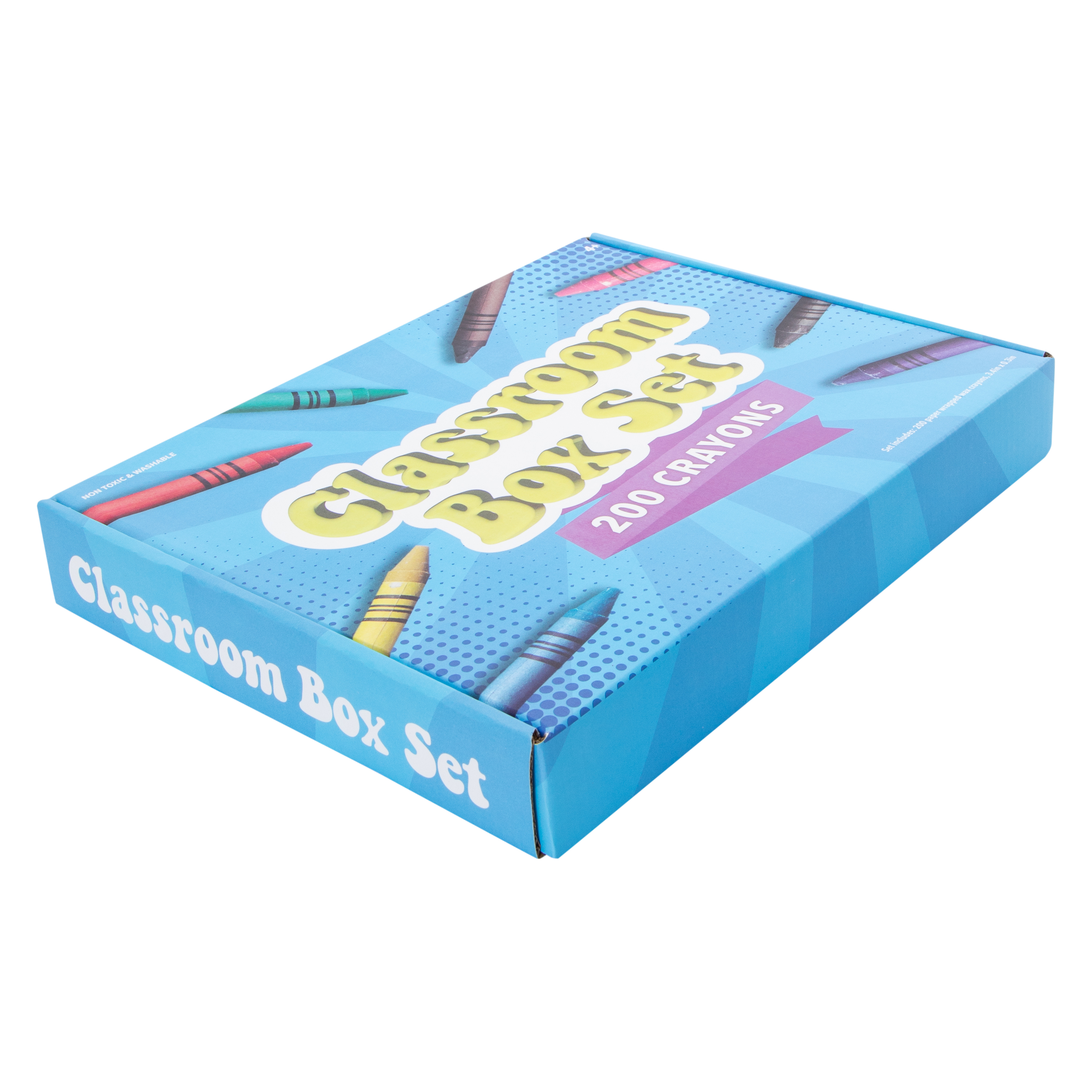 Classroom Crayons Box Set 200-Count