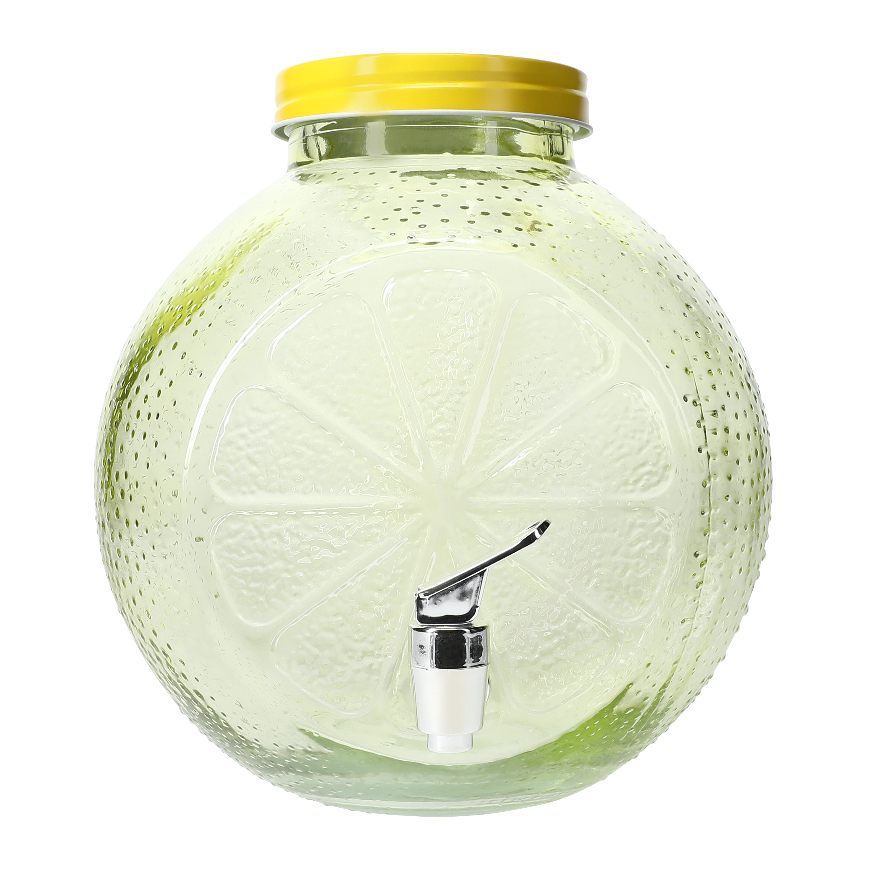 Lemon Glass Dispenser 1 Gallon