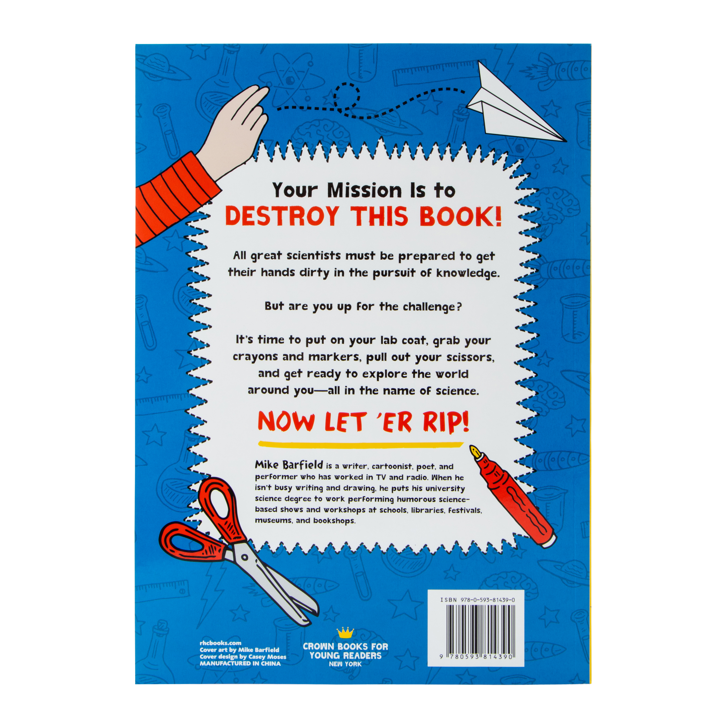Destroy This Book In The Name Of Science! By Mike Barfield