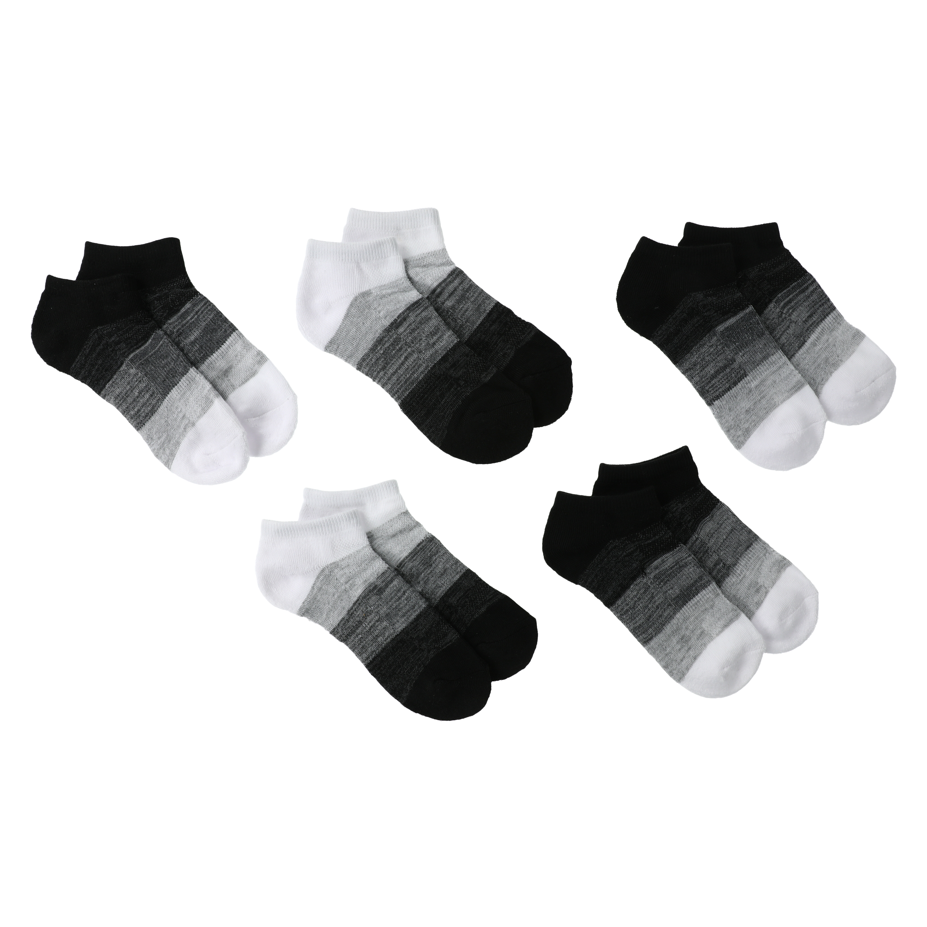 Series-8 Fitness™ Ladies Performance Low-Cut Socks 5-Pack
