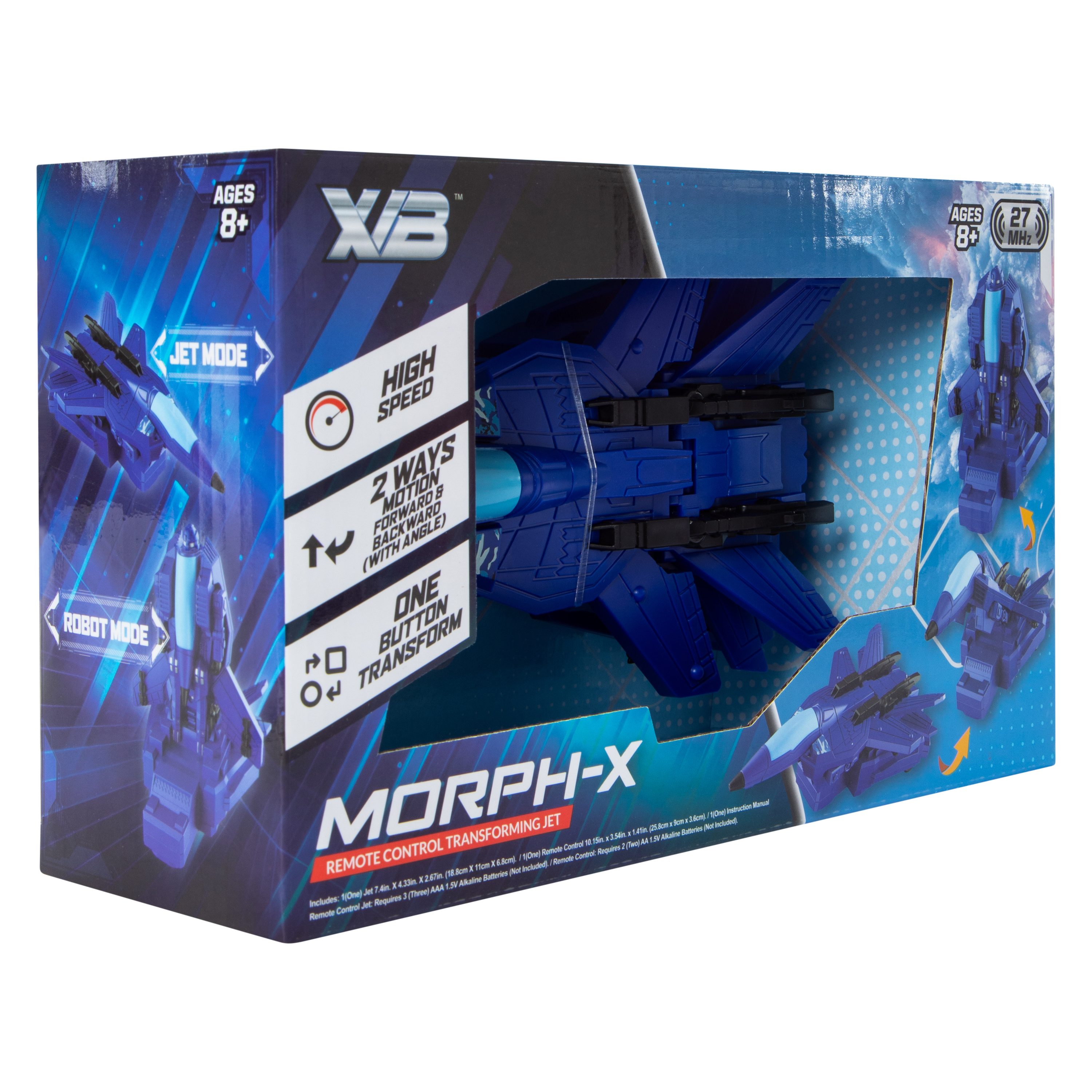 Morph-X Remote Control Transforming Jet