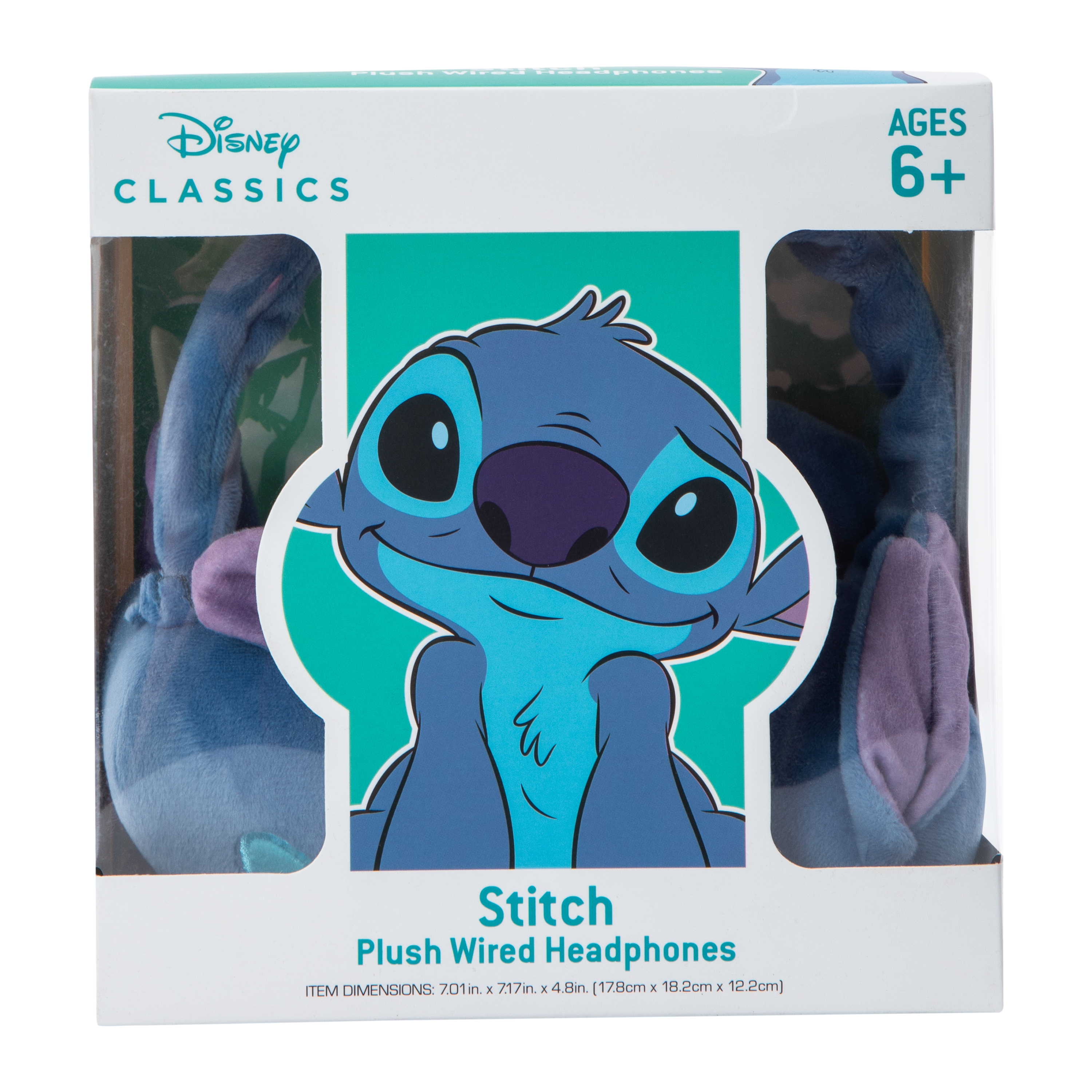 Disney Classics Stitch Plush Wired Headphones