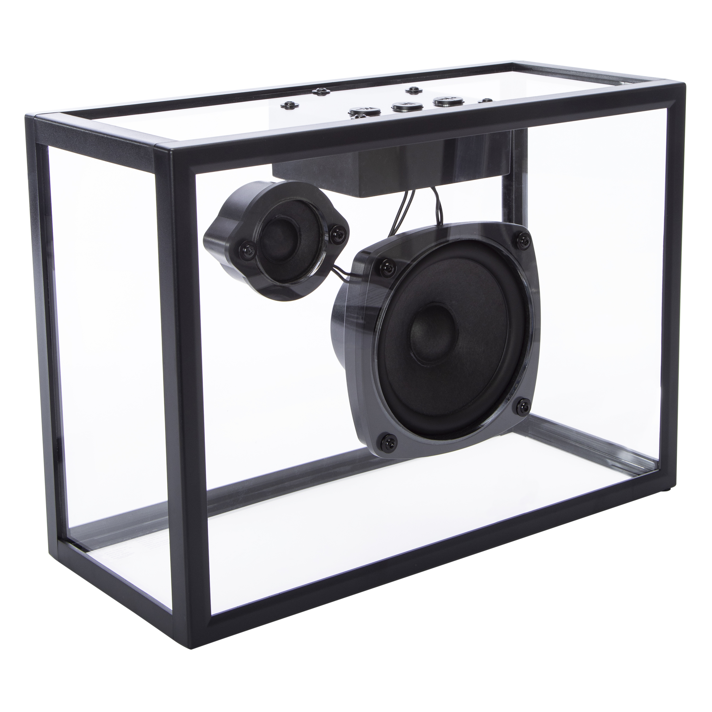 Transparent Wireless Speaker 11.8in x 8.46in