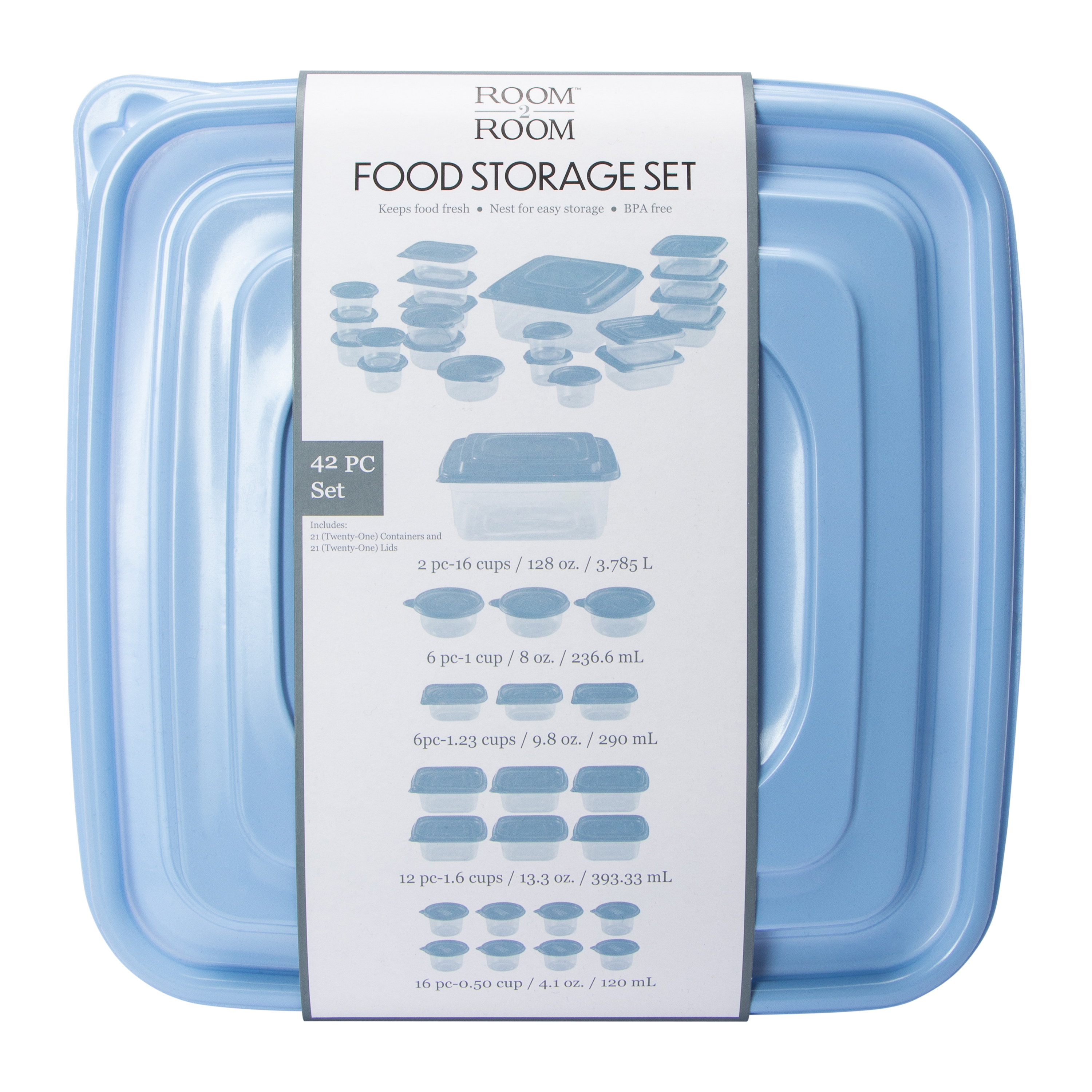Food Storage Set 42-Piece