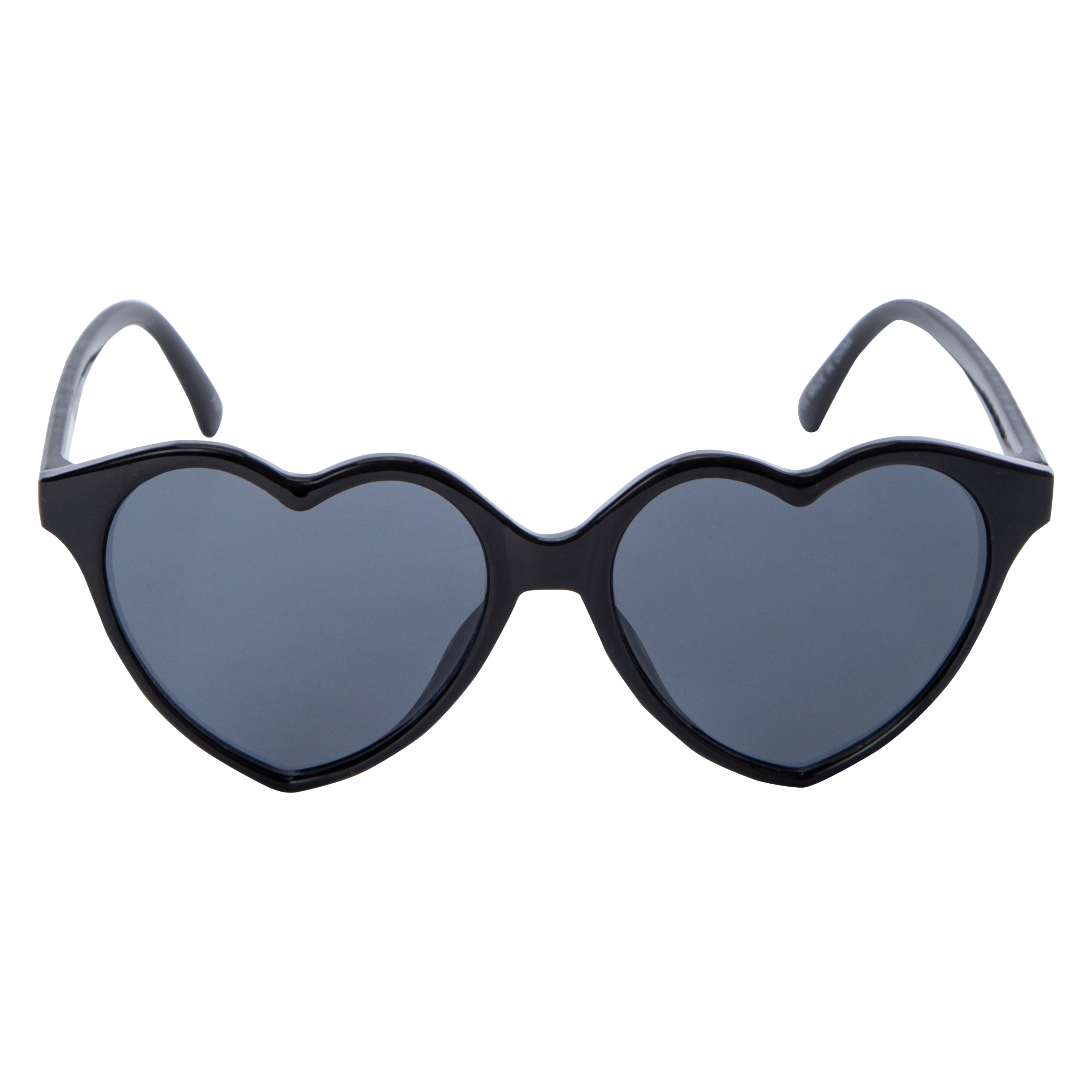 Ladies Plastic Heart Sunglasses