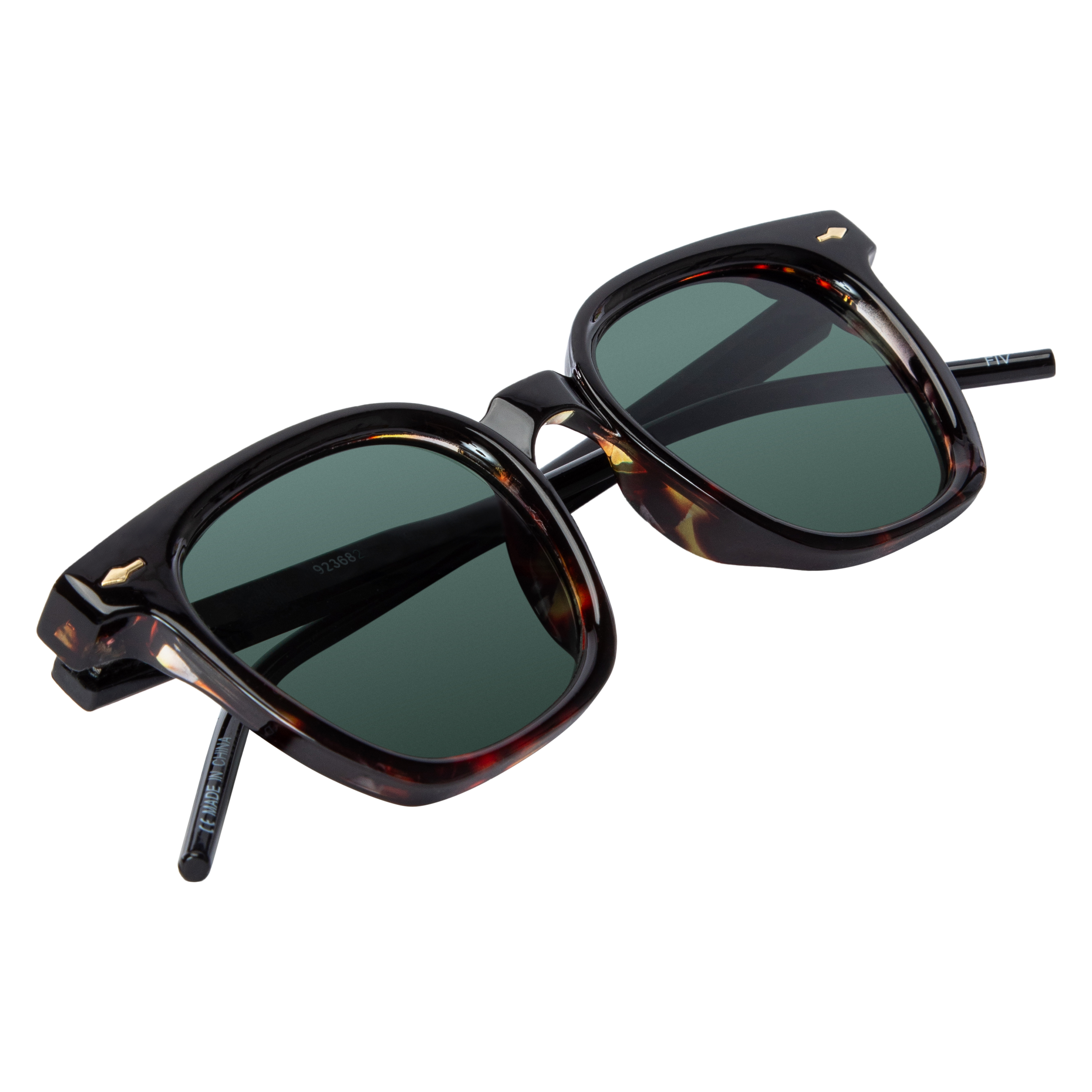 Mens Plastic Square Sunglasses