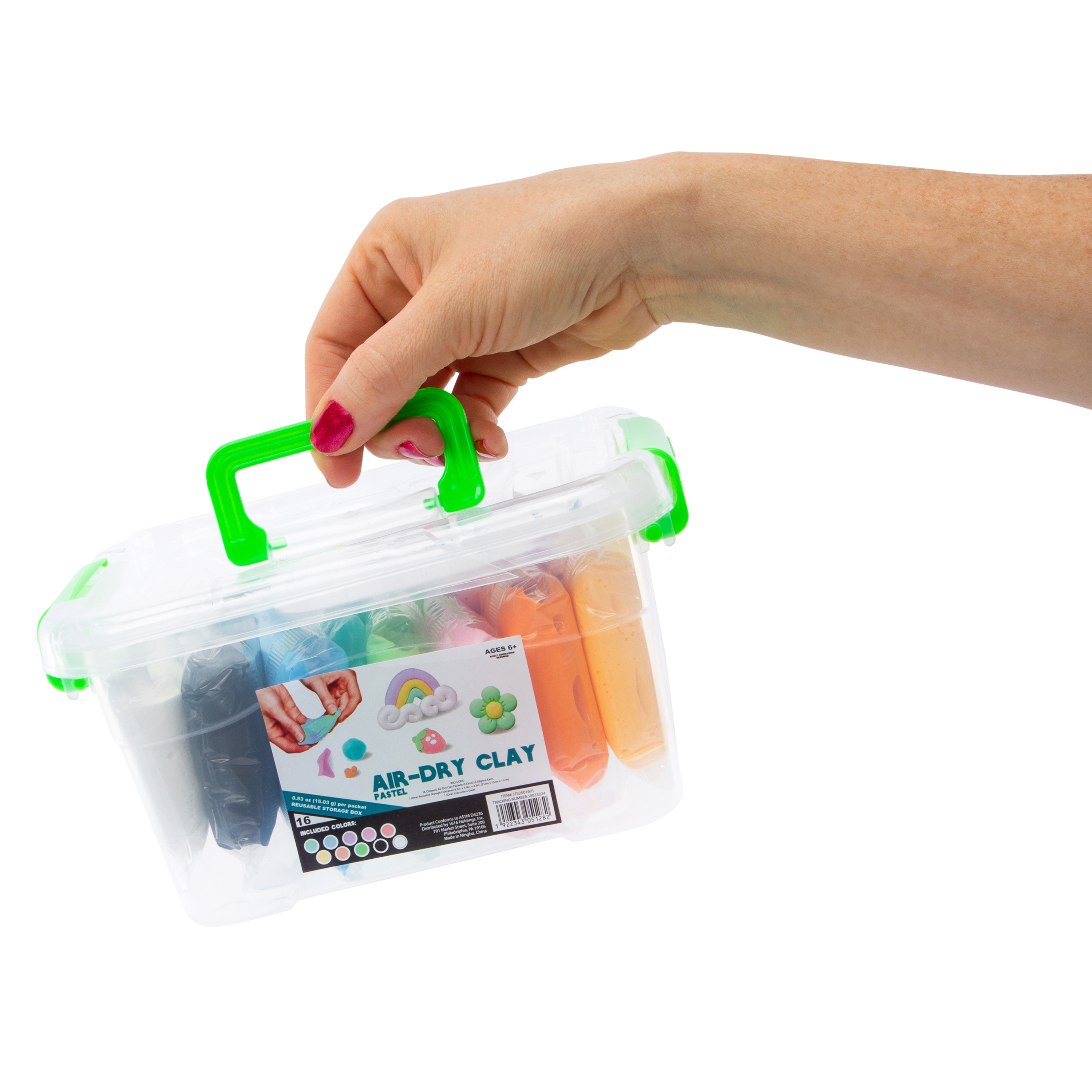 Air-Dry Clay Kit 16-Pack